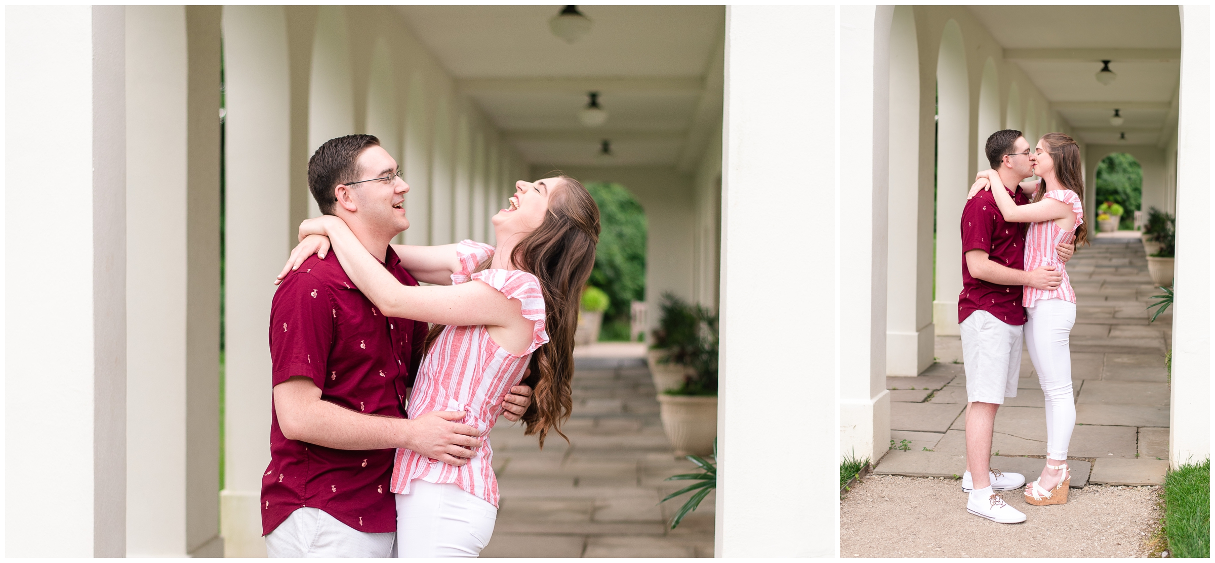 Lilly House - Engagement Session - Newfields