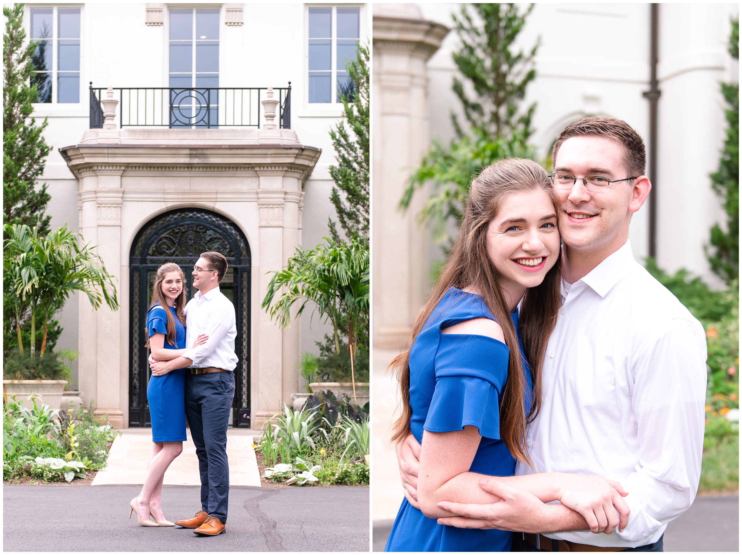 Lilly House Engagement Session - Newfields