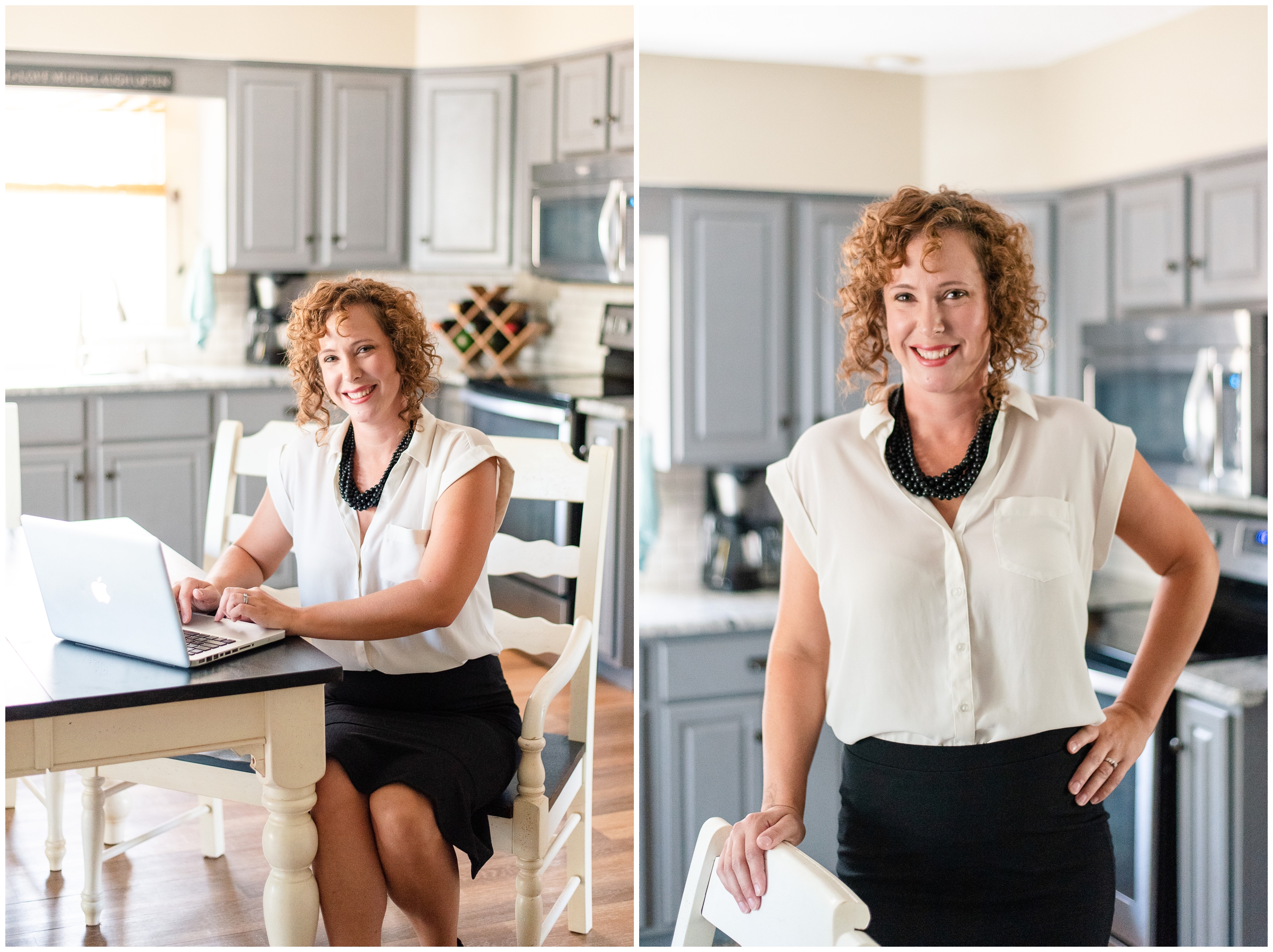 Small Business Portrait in home