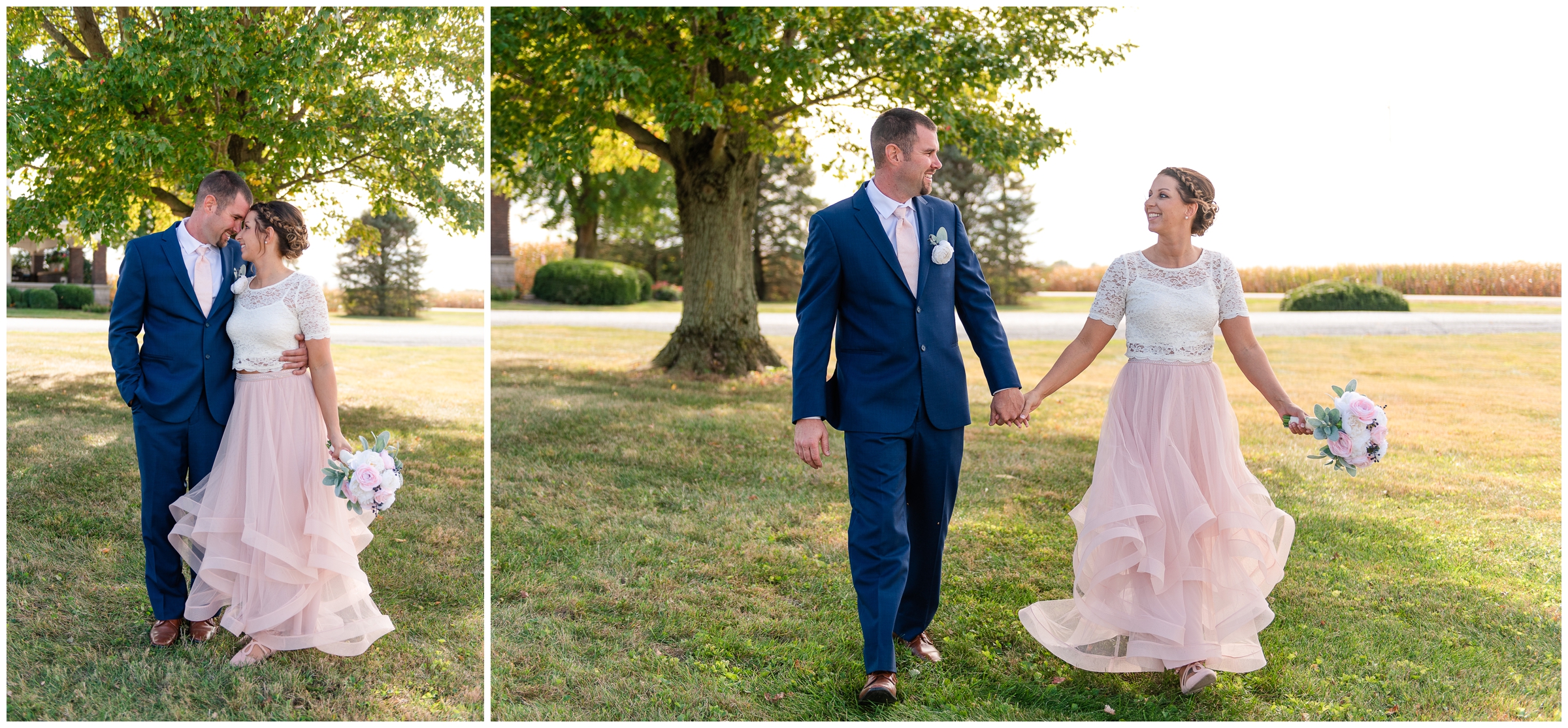 Bride and Groom Portraits The Gathering Barn
