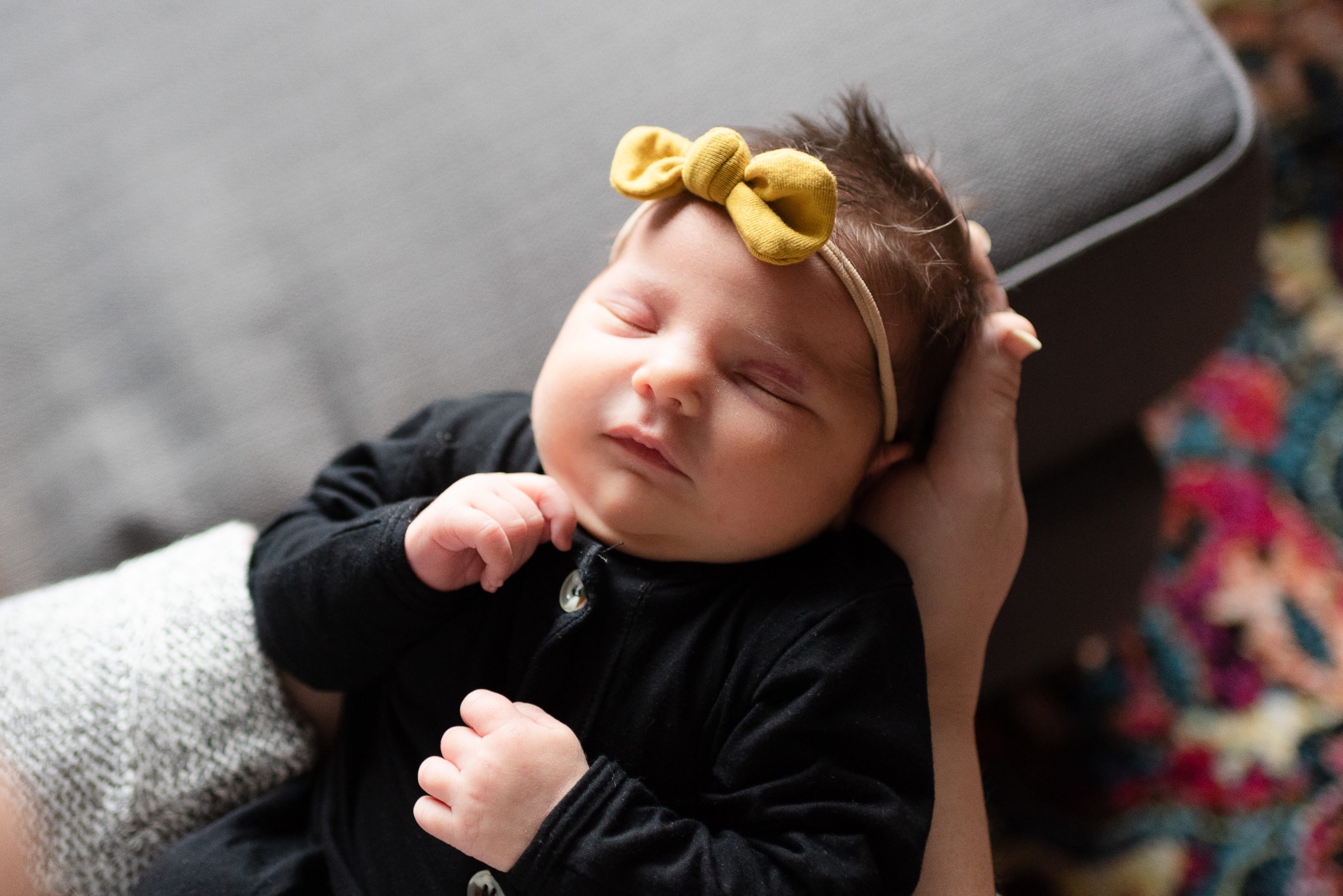 Indianapolis Lifestyle Newborn Photography | Baby Finley