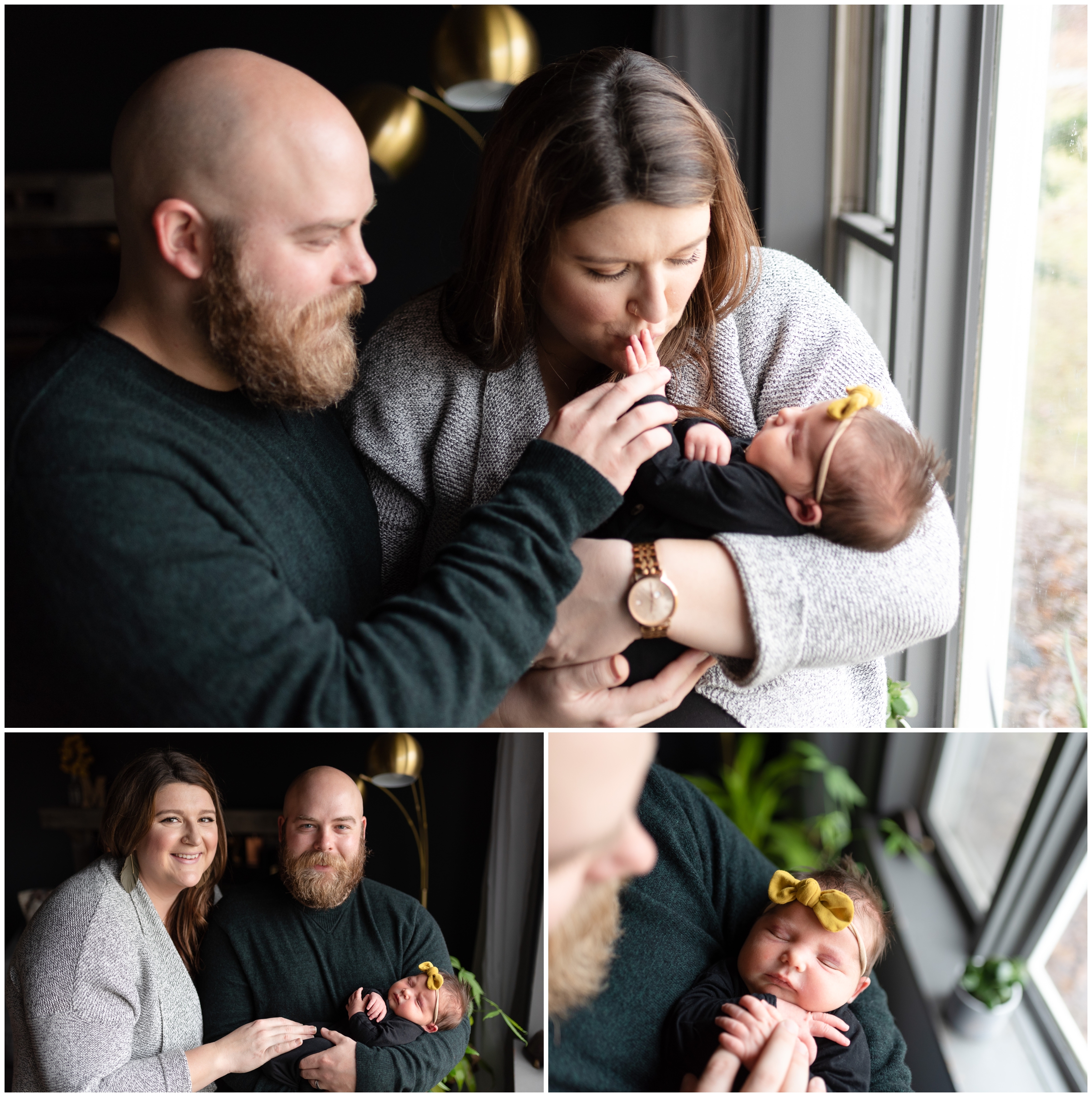 Kokomo Lifestyle Newborn Photography | Baby Finley