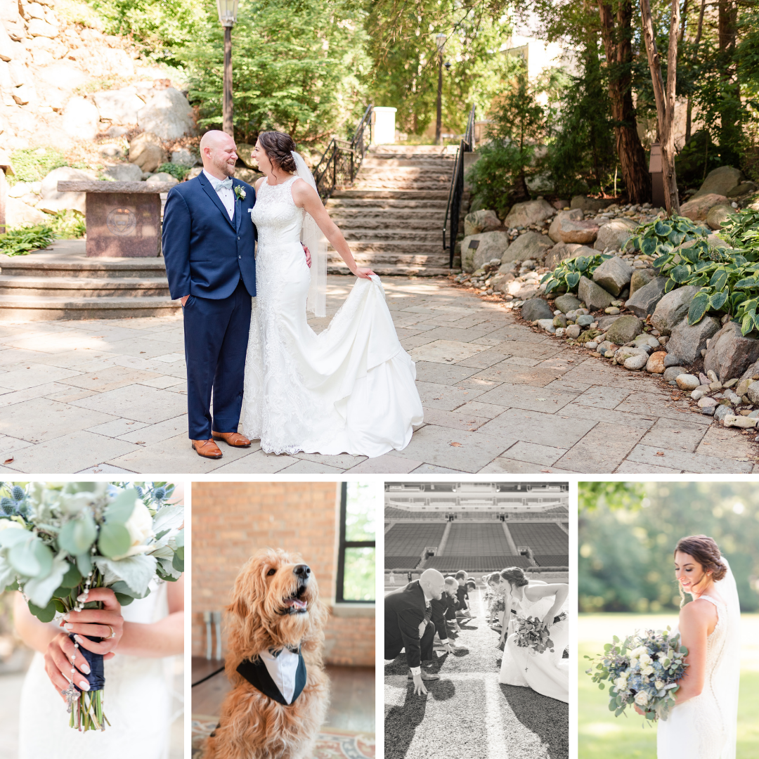 Wedding at Notre Dame and The Armory in South Bend, Indiana | Ashley & Ben-Marvin Egel