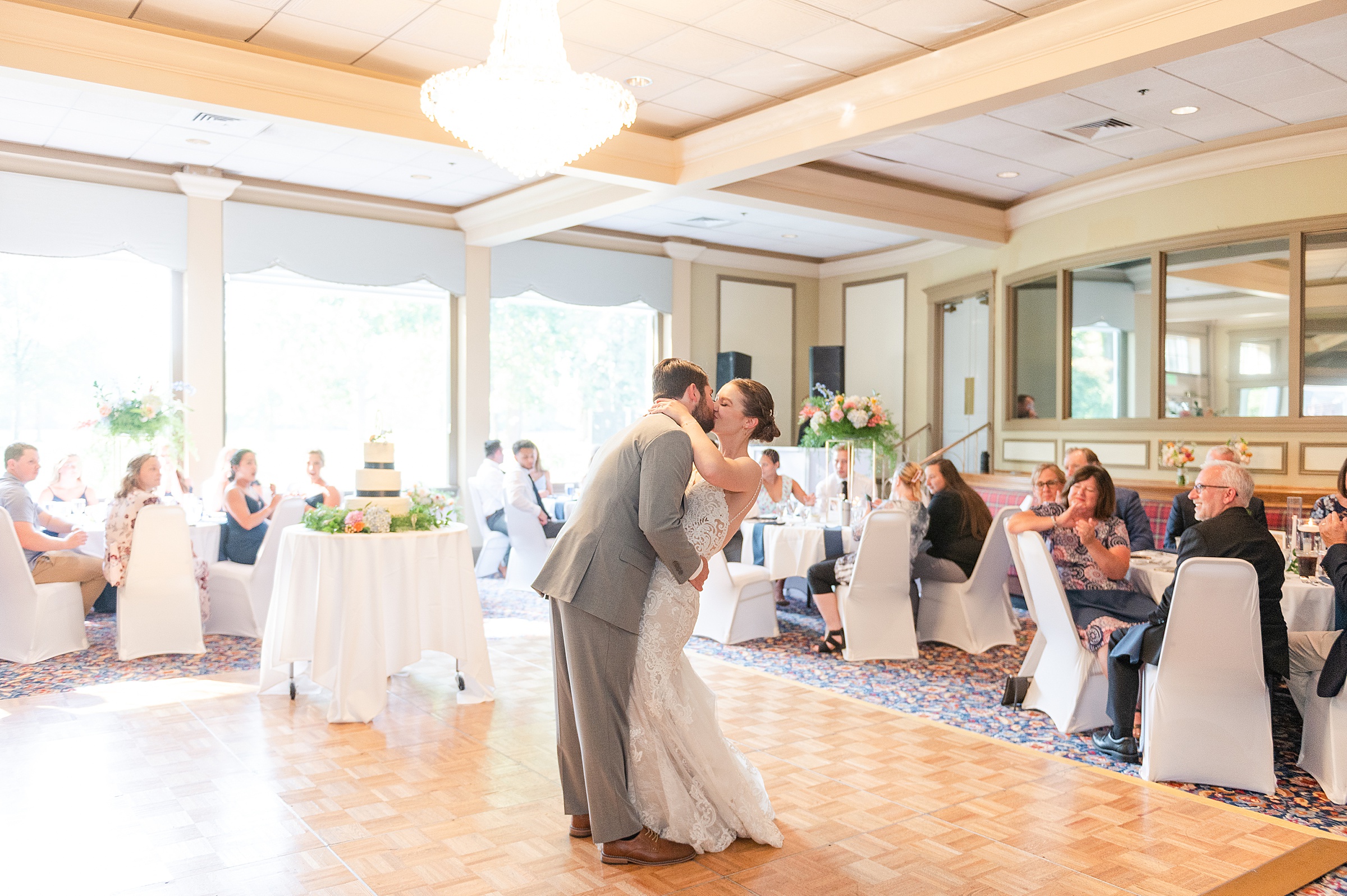 First Dance at Reception | Anderson Country Club Wedding, Indiana