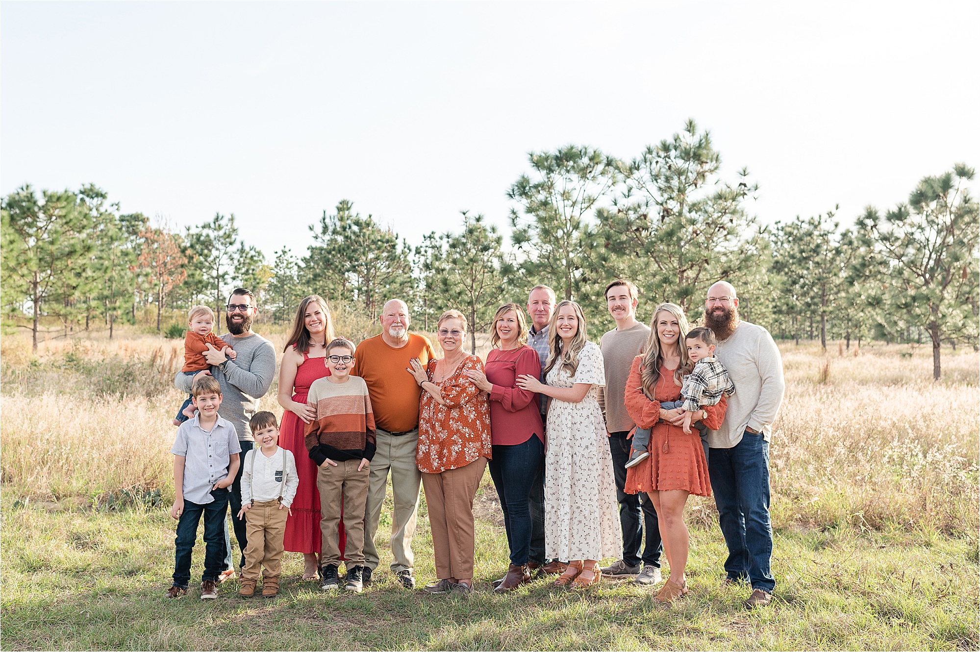 Extended Family Photos at Lake Louisa State Park, Clermont, Florida