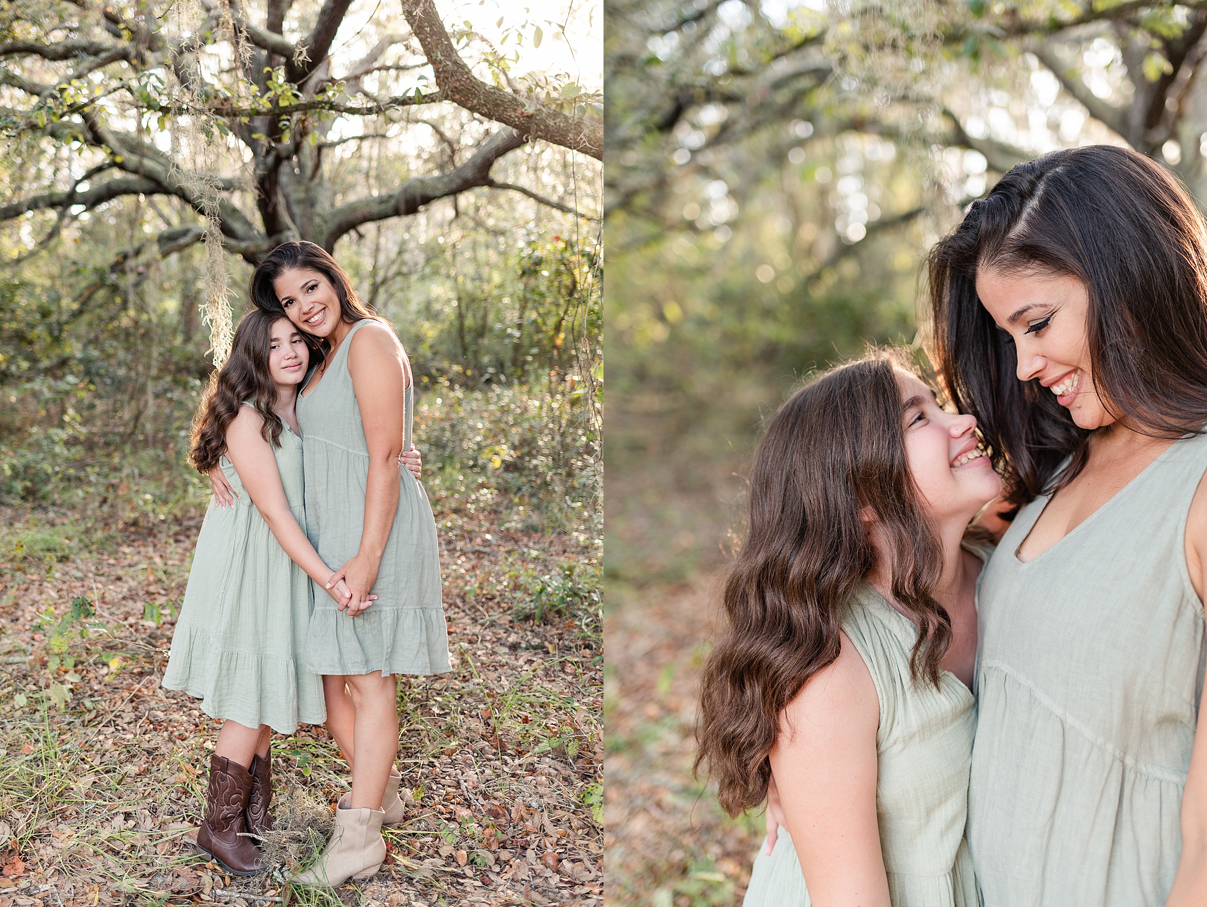 Mother and Daughter photos at Lake Louisa State Park in Clermont, Florida. 