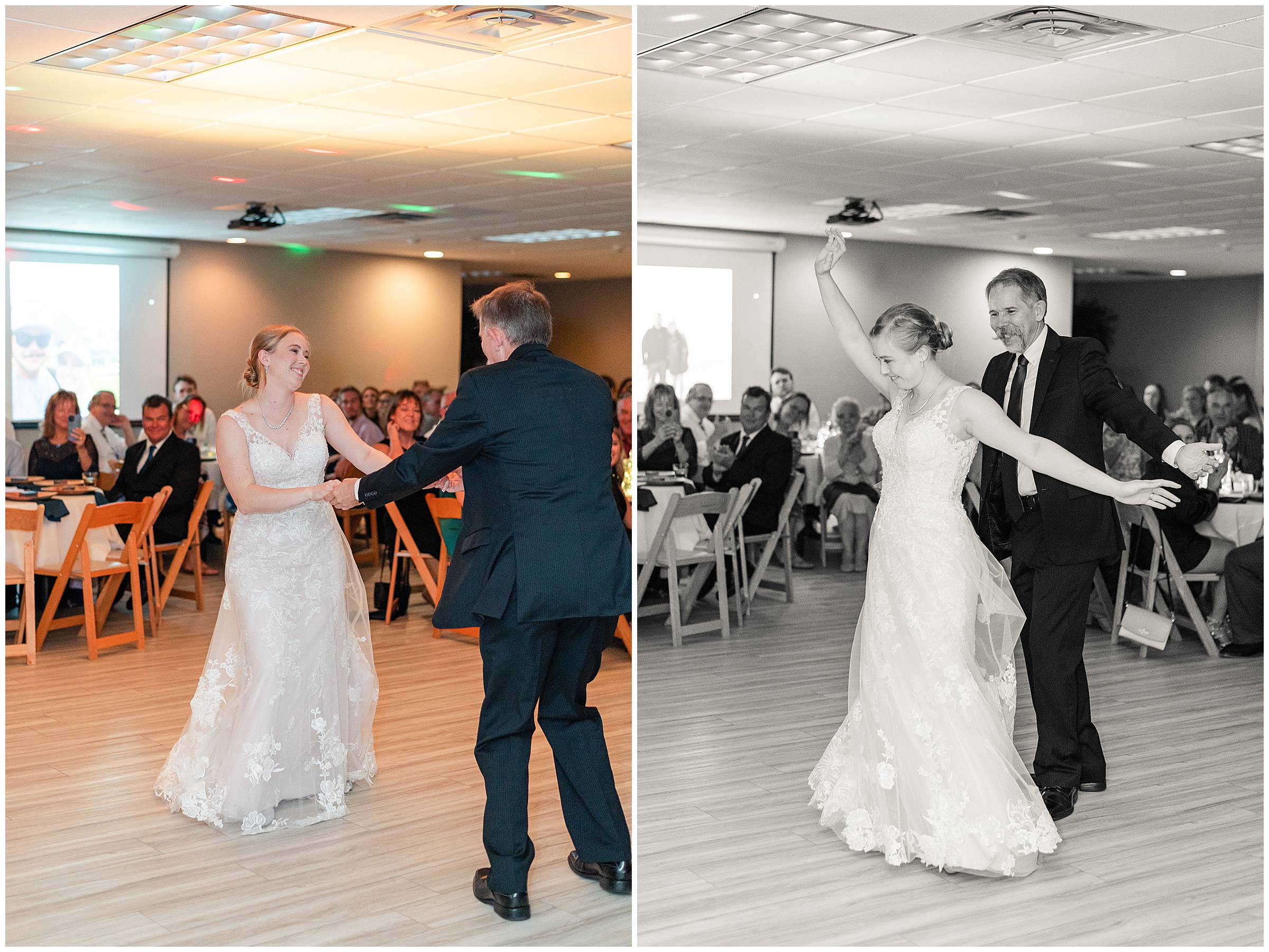 Father daughter dance  at Tampa Bay Watch Wedding in Tierra Verde, FL