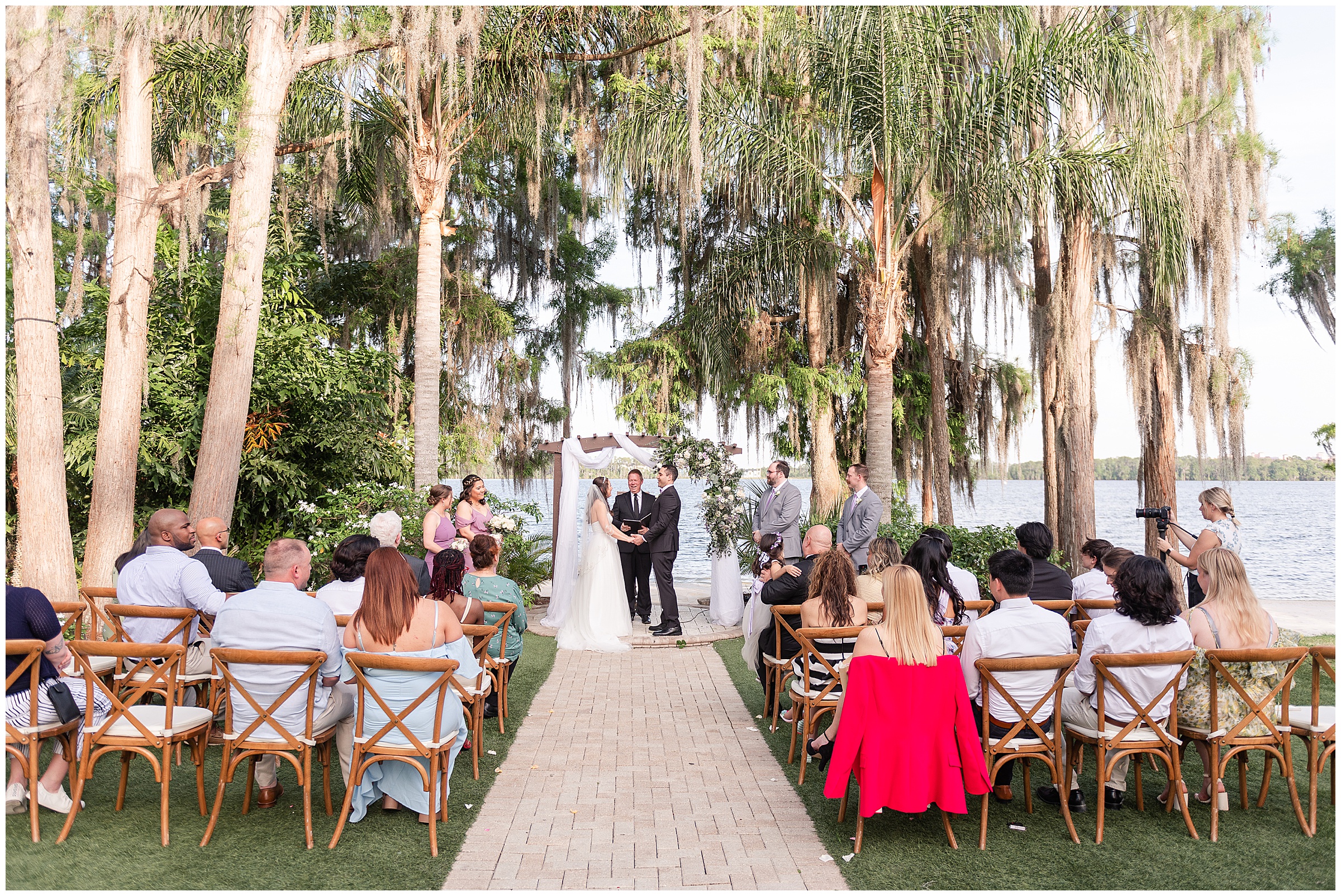 Ceremony at a Paradise Cove Wedding in Orlando, FL