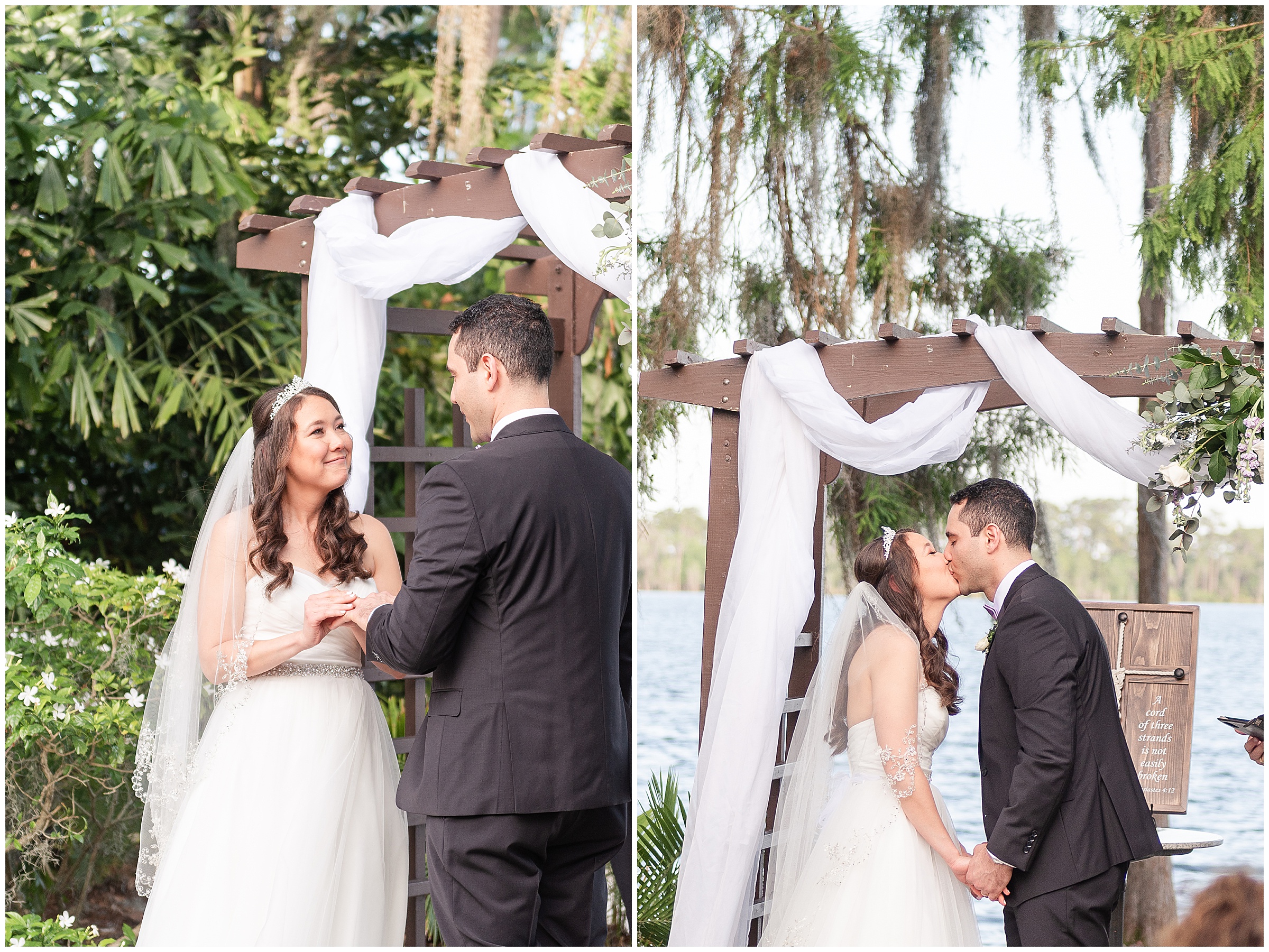 Ceremony at a Paradise Cove Wedding in Orlando, FL