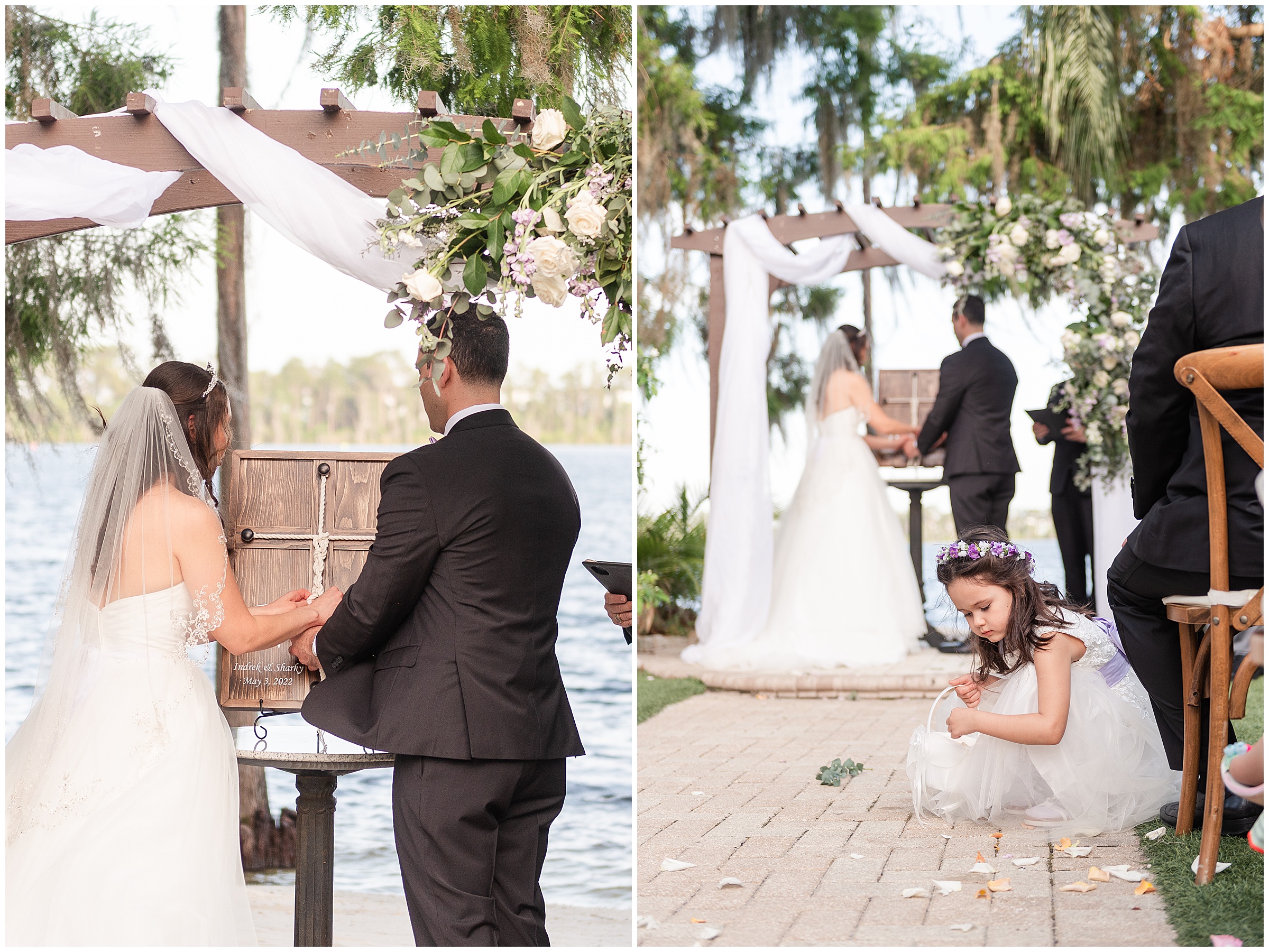 Ceremony at a Paradise Cove Wedding in Orlando, FL