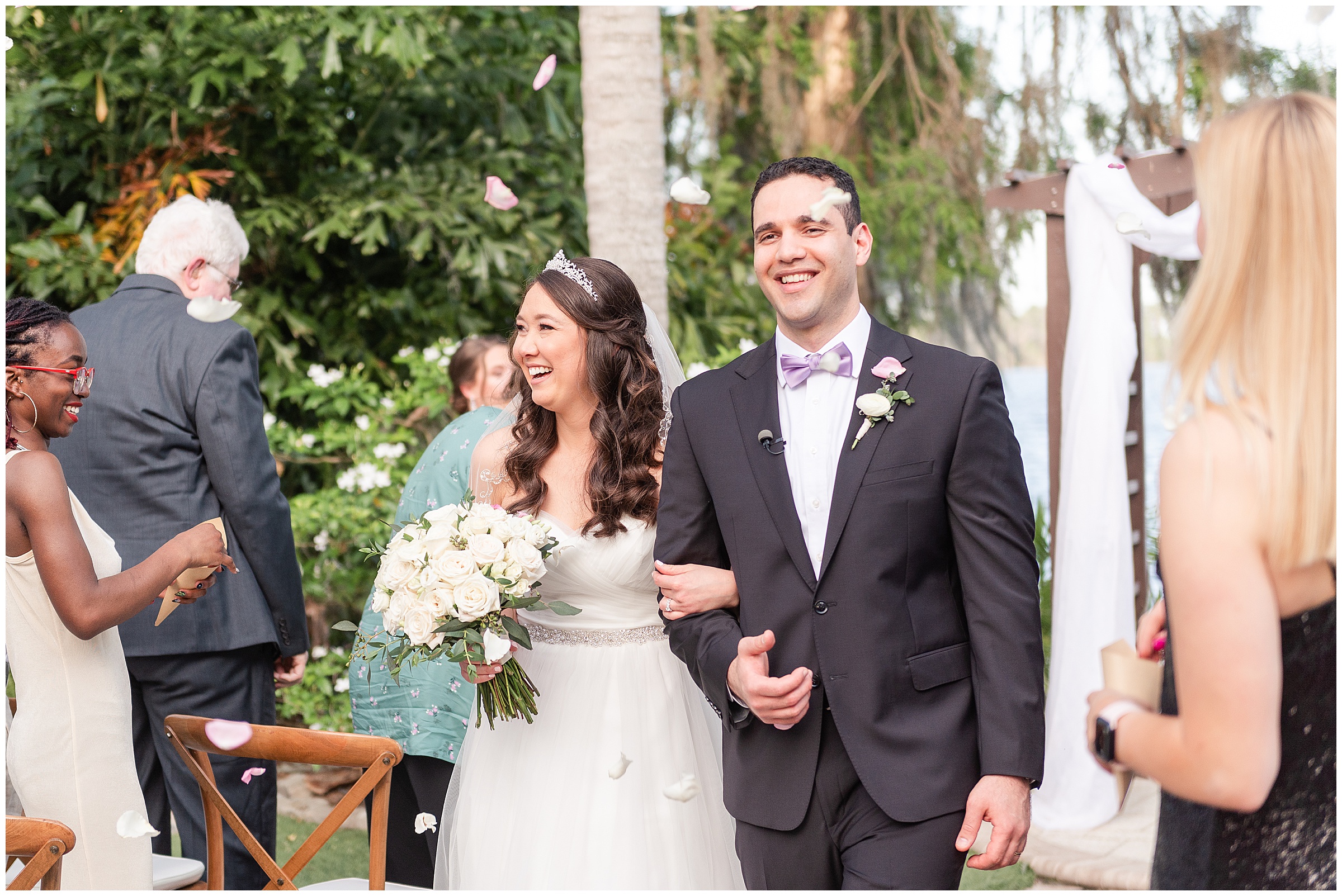 Ceremony at a Paradise Cove Wedding in Orlando, FL