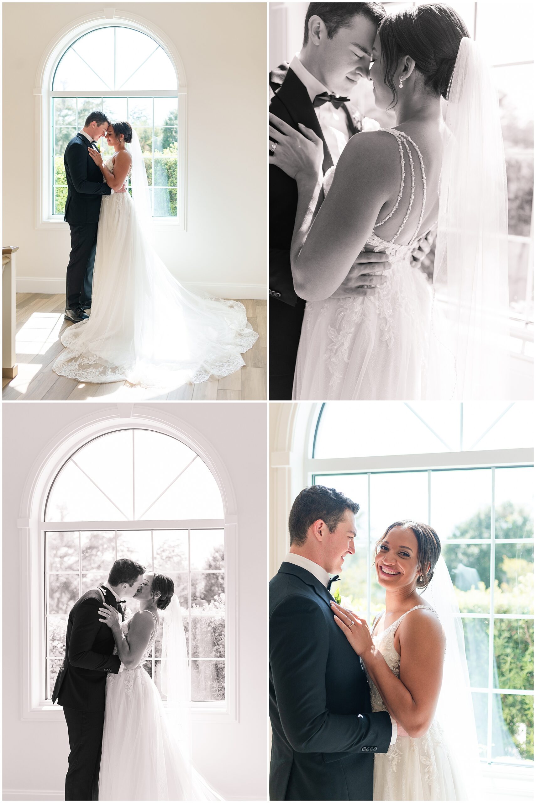 Harborside Chapel Wedding - Bride and Groom Portraits