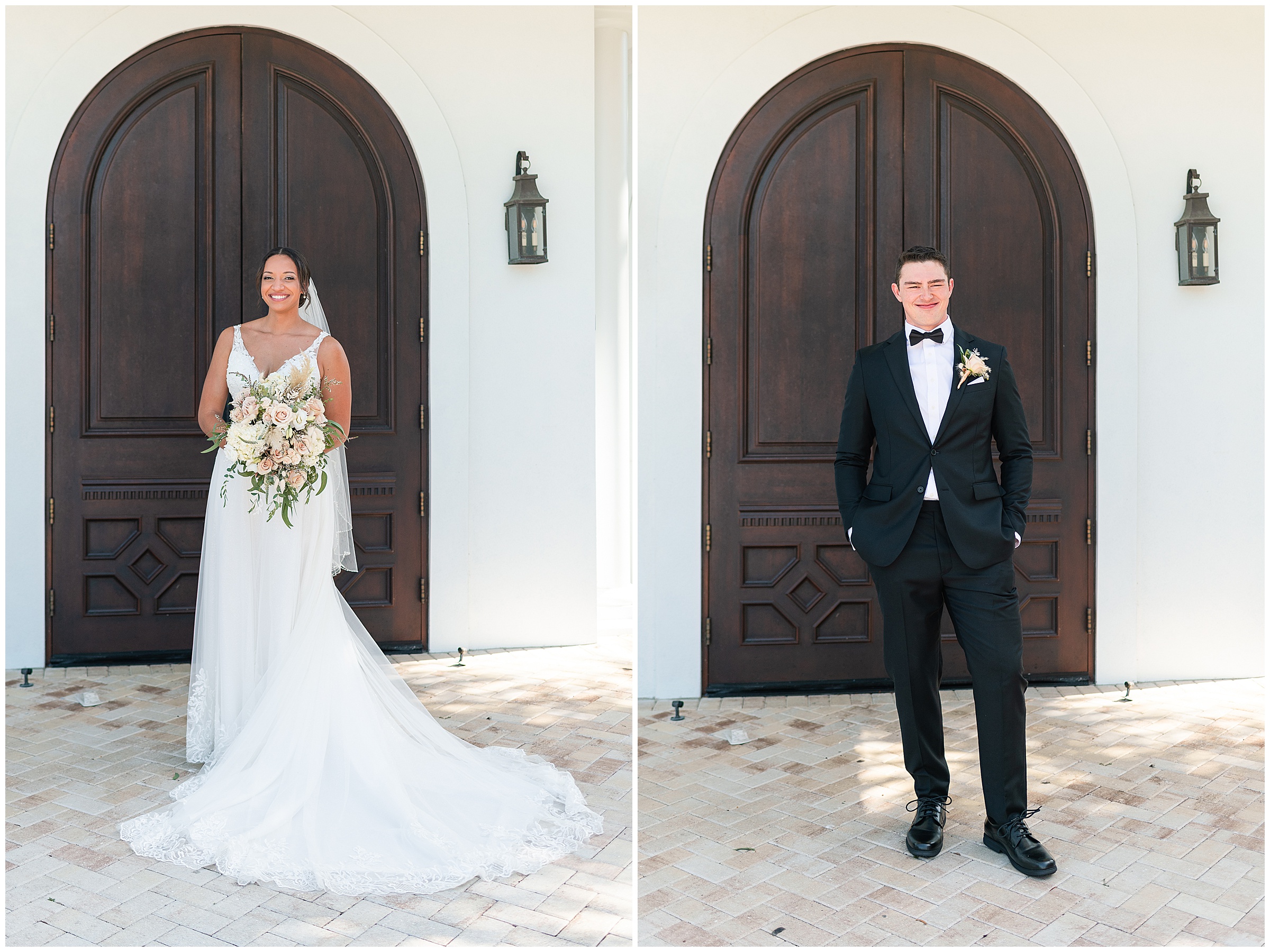 Harborside Chapel Wedding - Bride and Groom Portraits