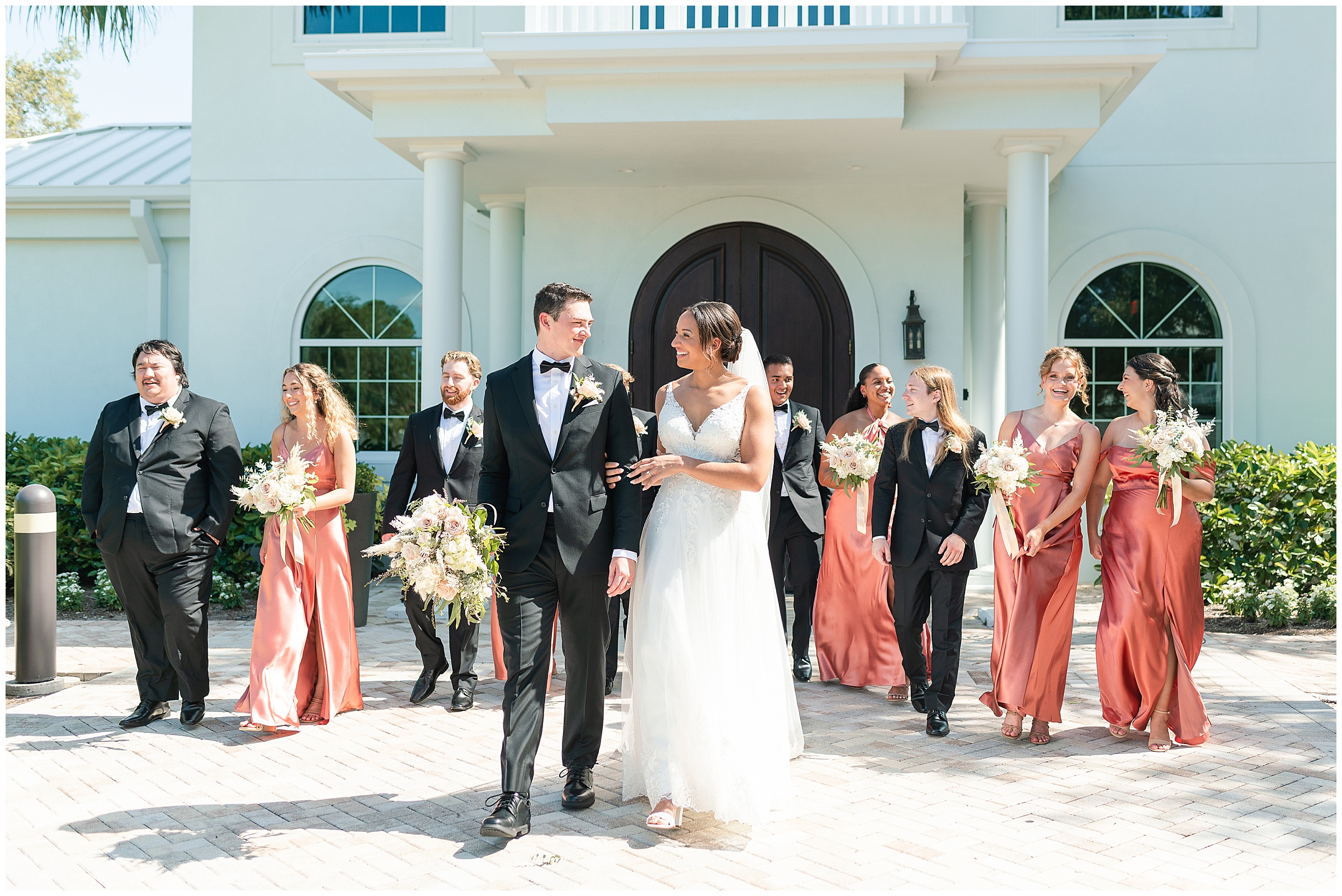 Harborside Chapel Wedding - Bridal Party Portraits