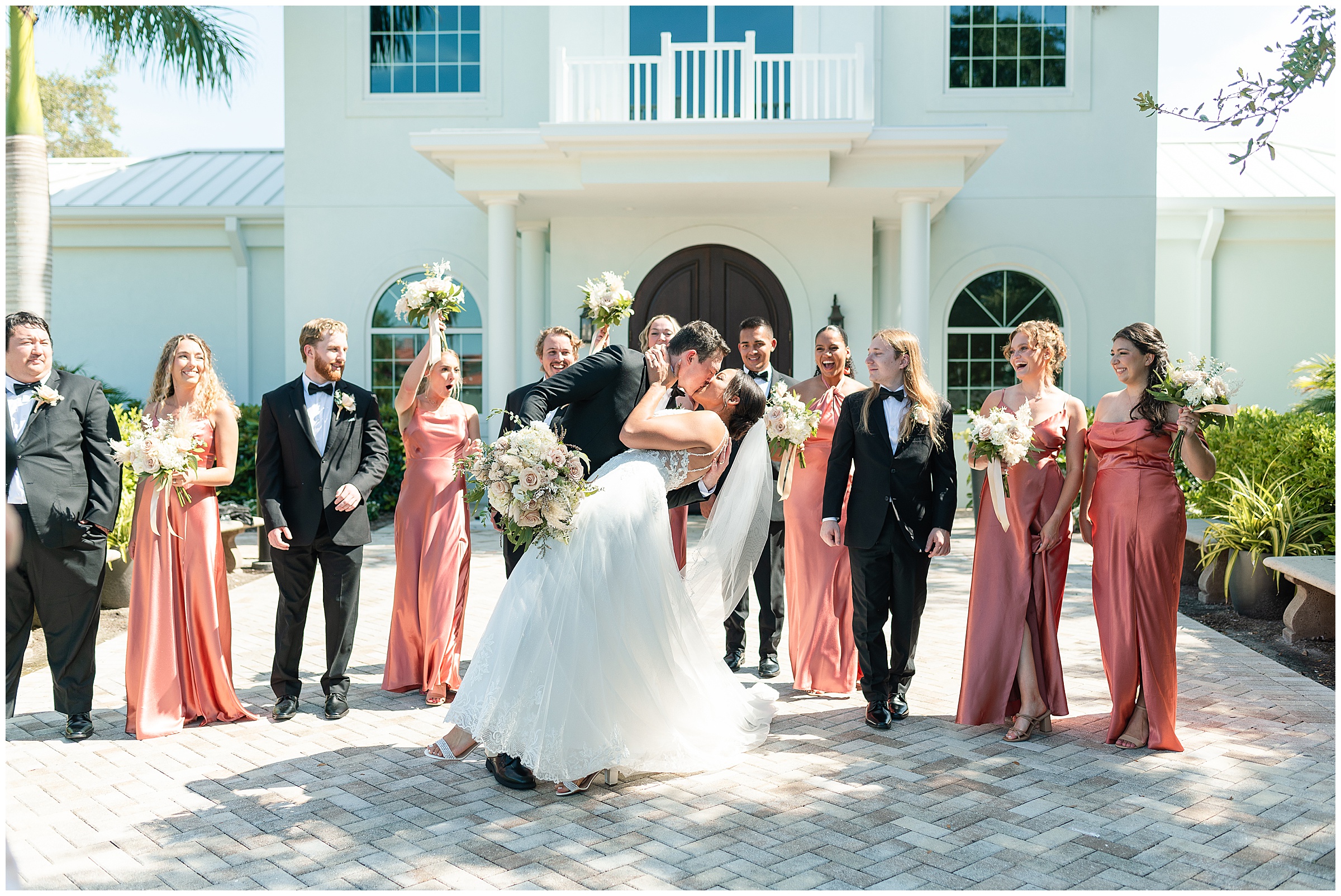 Harborside Chapel Wedding - Bridal Party Portraits