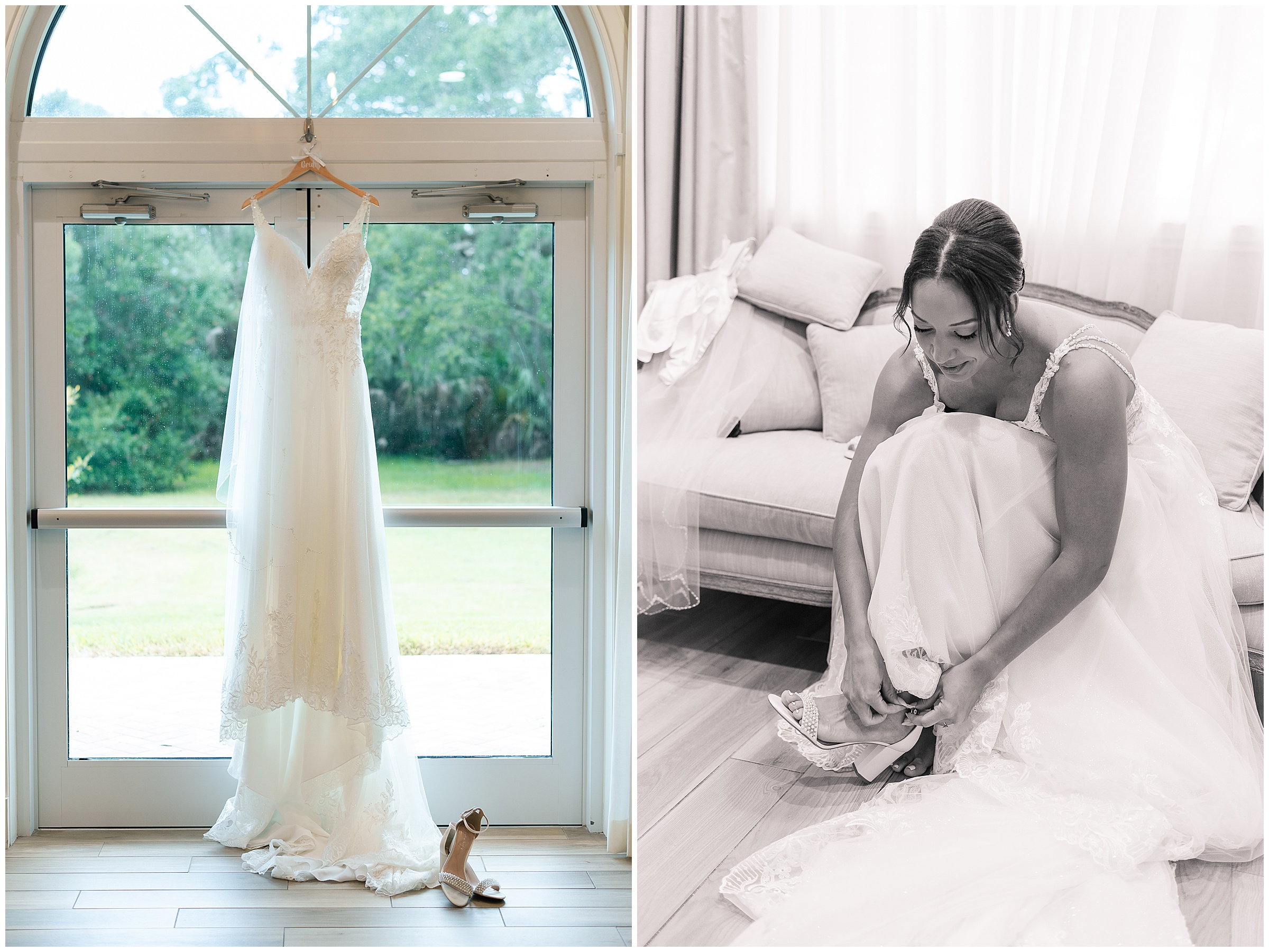 Harborside Chapel Wedding - Bride Getting Ready