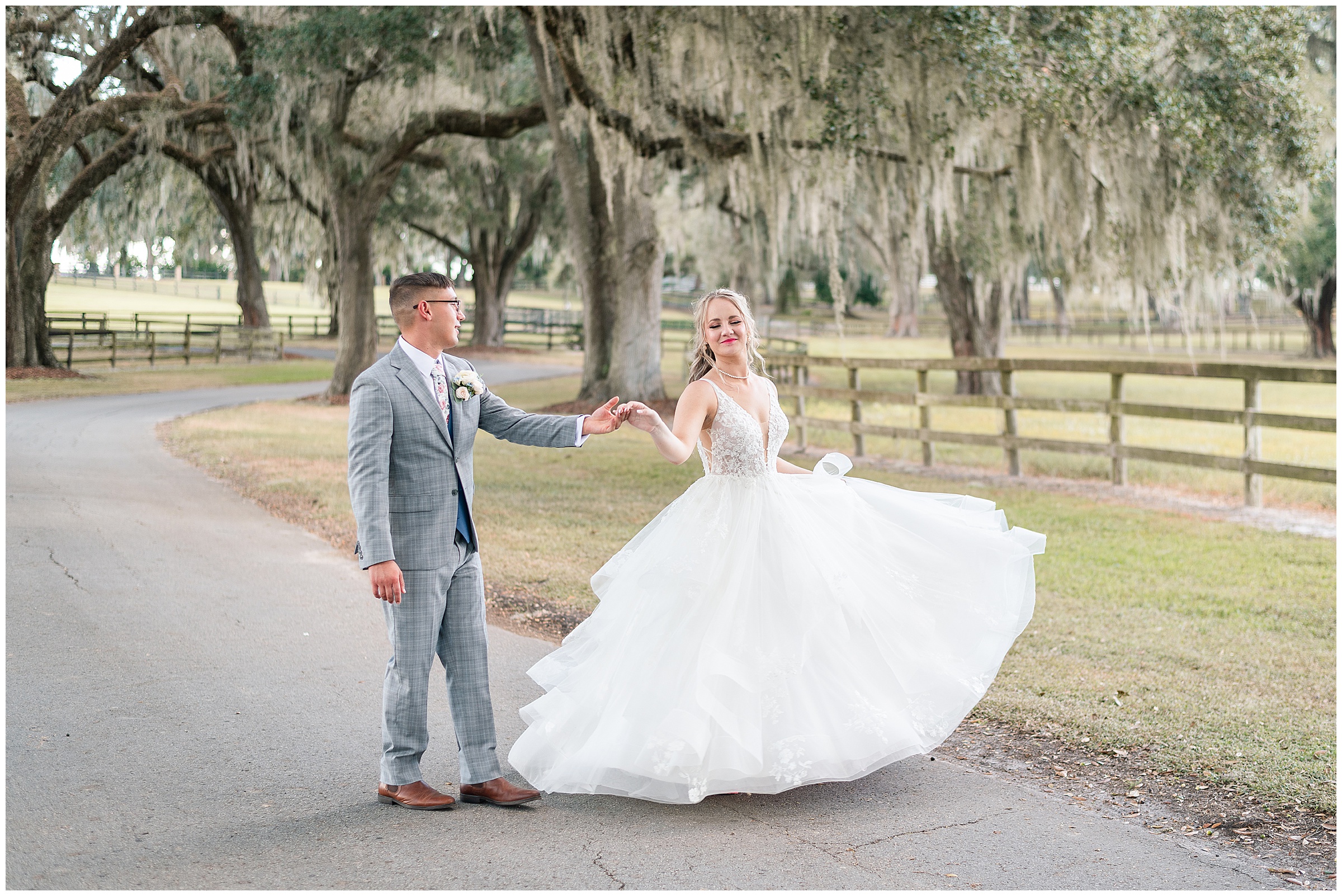 Bride & Groom Photos at Protea Weddings & Events | Ocala, FL