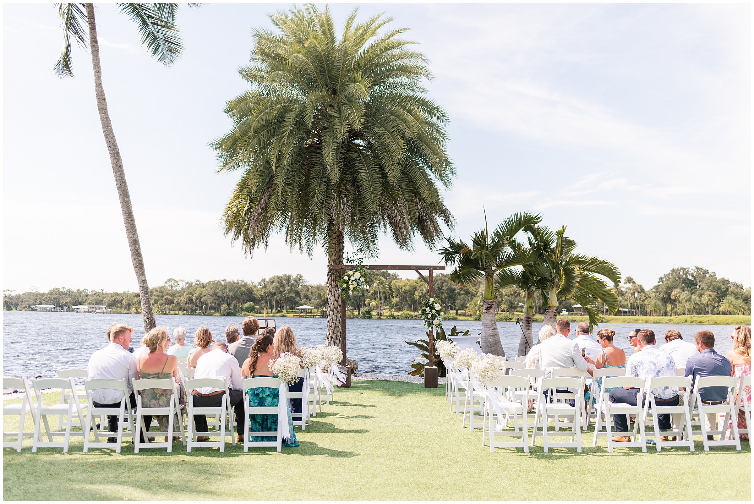 Grace River Island Resort Wedding Ceremony