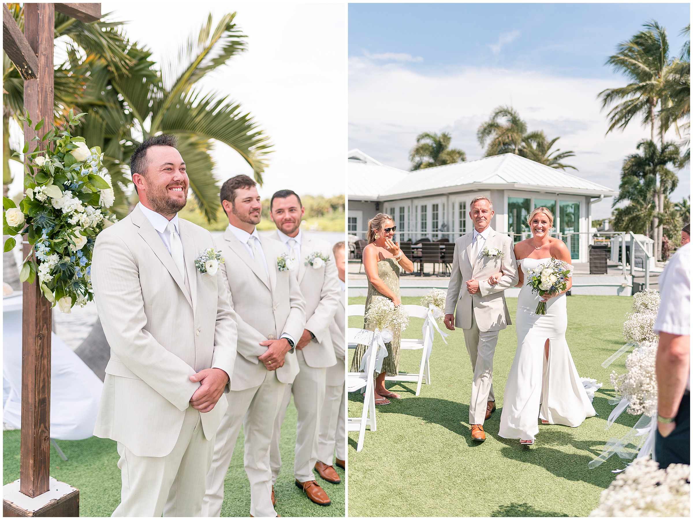 Grace River Island Resort Wedding Ceremony