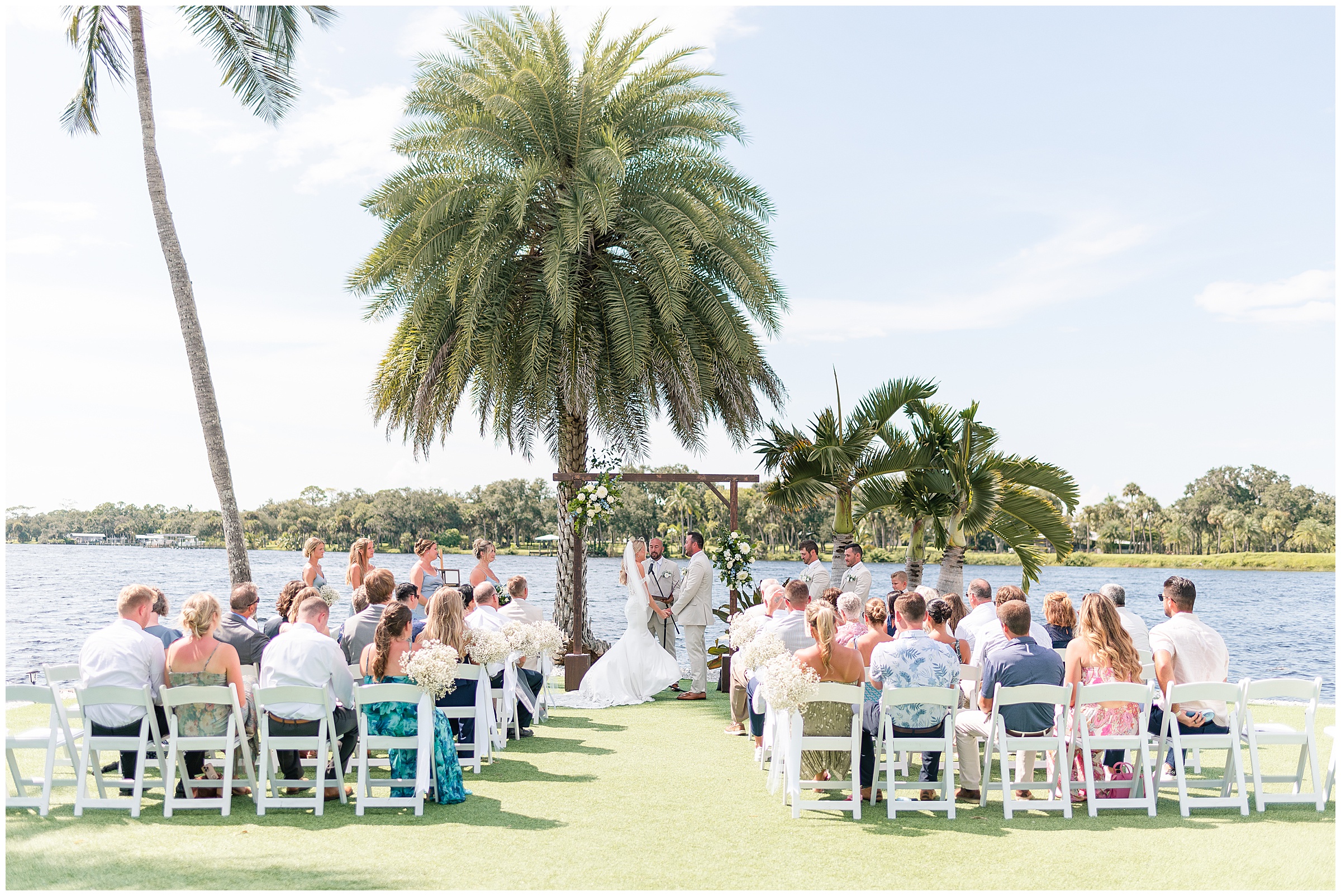 Grace River Island Resort Wedding Ceremony