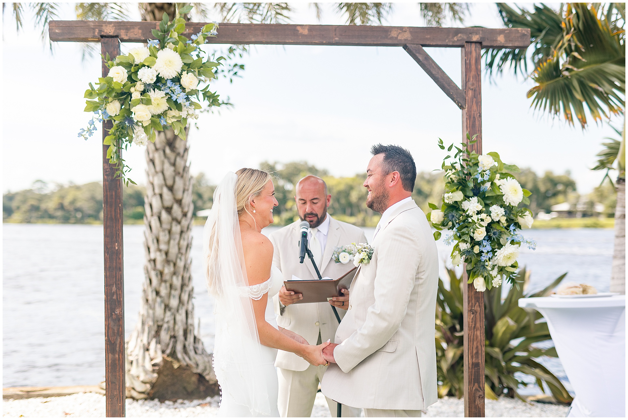 Grace River Island Resort Wedding Ceremony