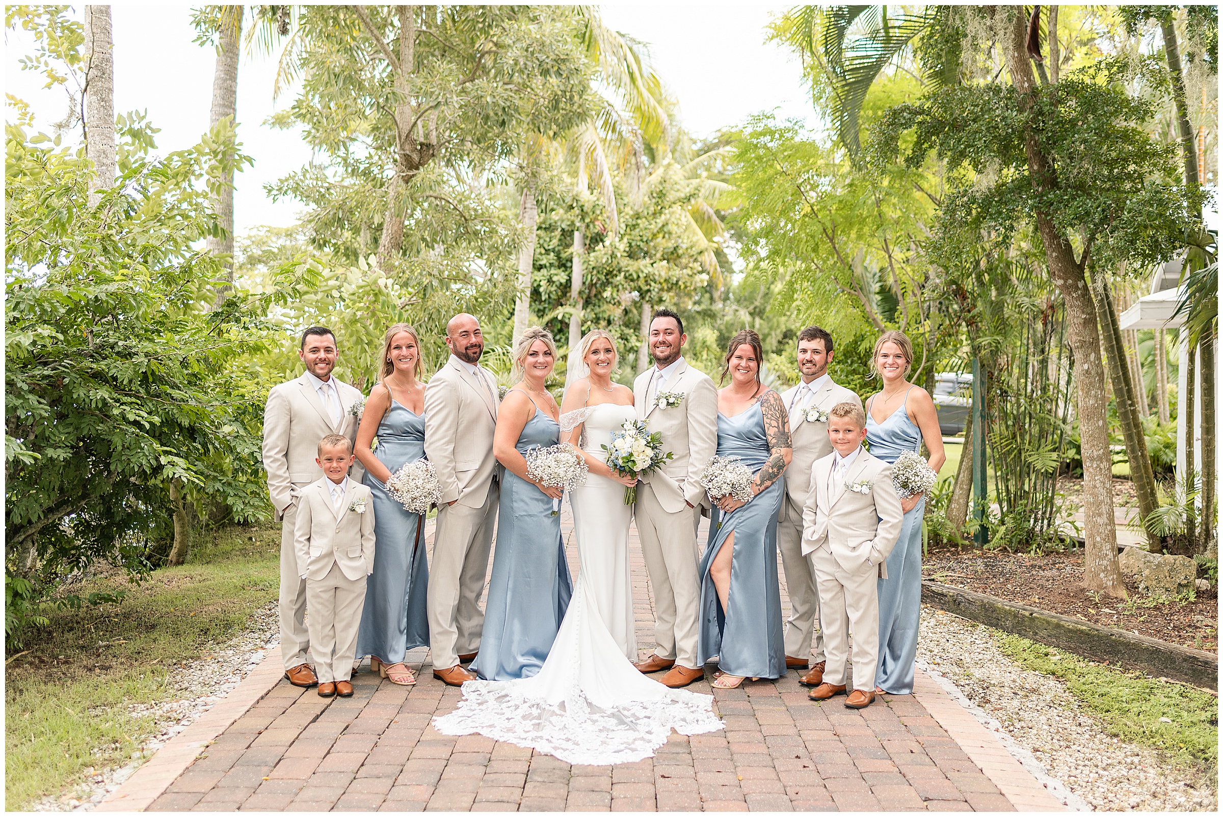 Grace River Island Resort Wedding - Bridal Party Photos