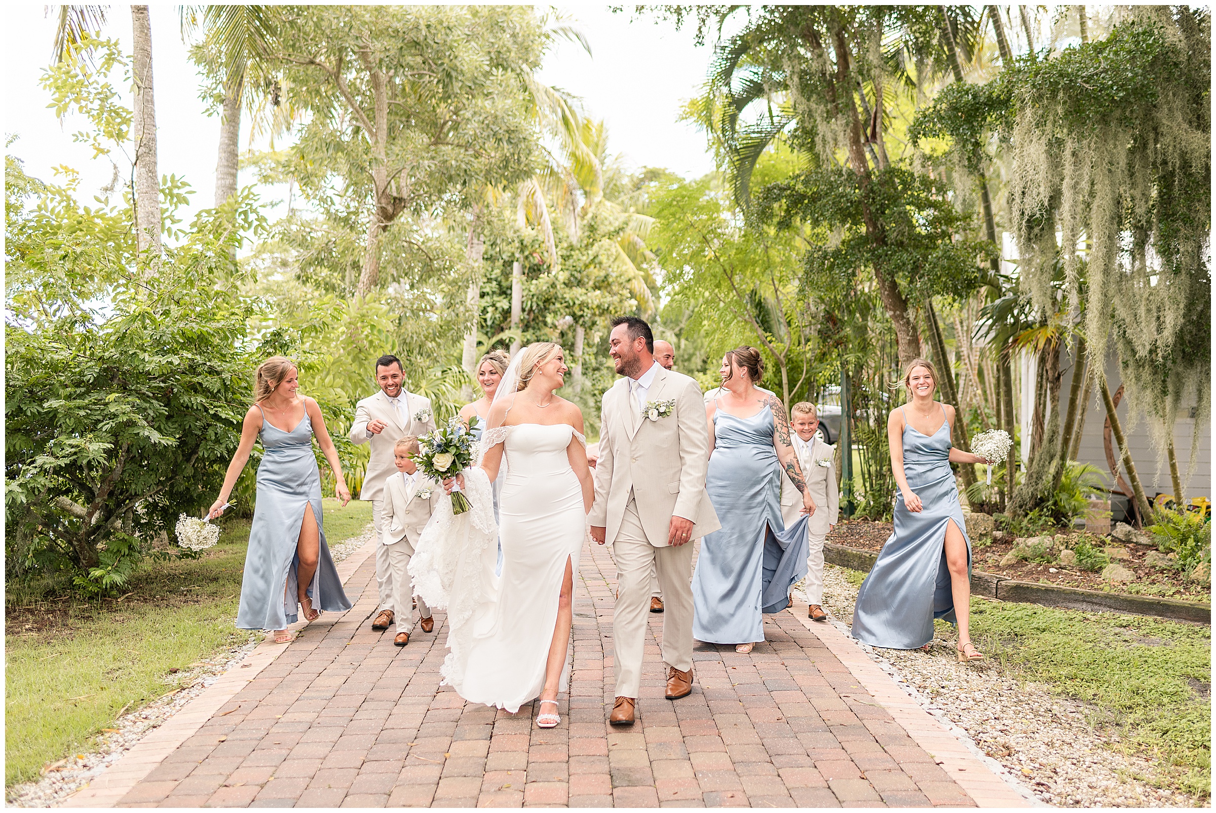 Grace River Island Resort Wedding - Bridal party Photos