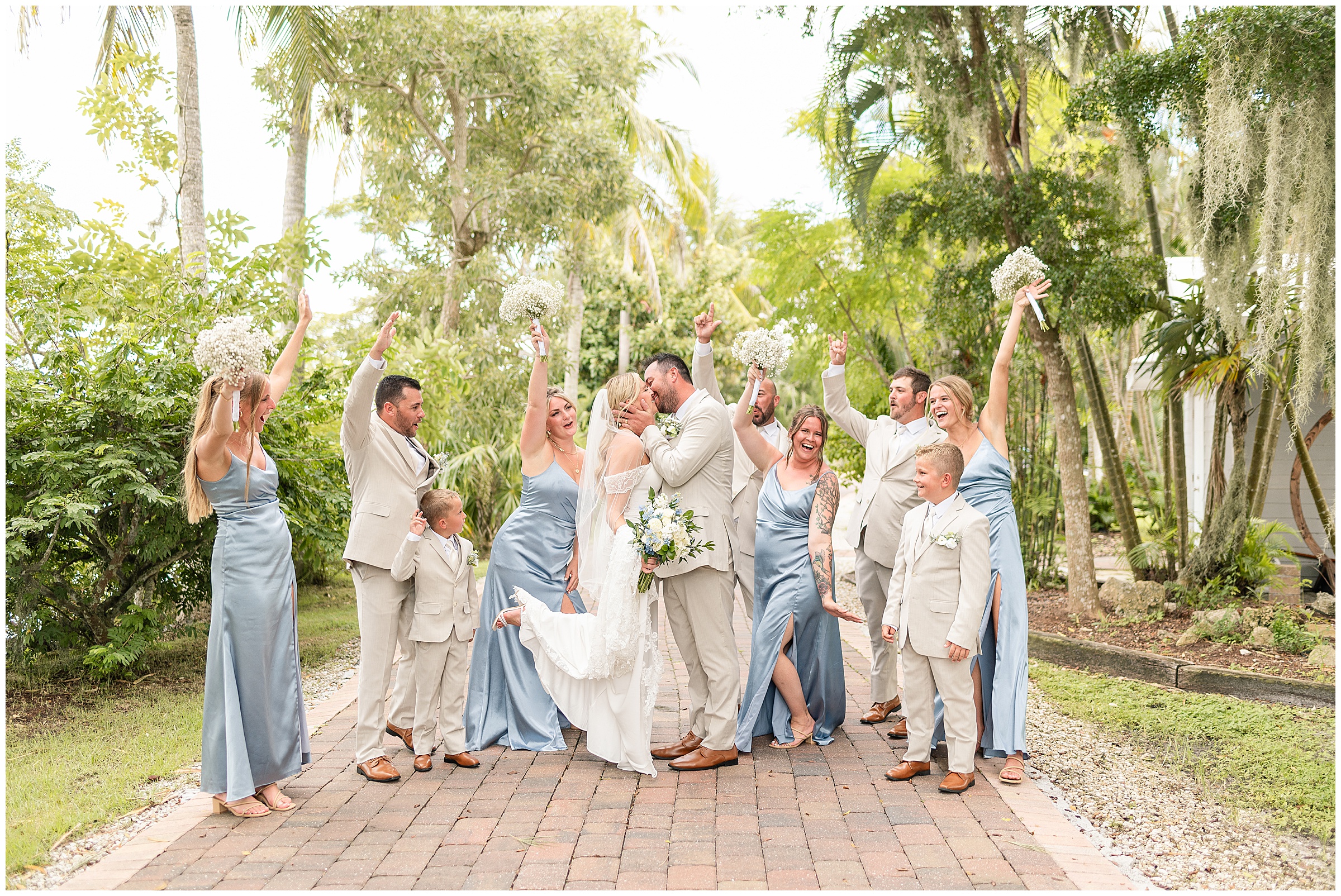 Grace River Island Resort Wedding - Bridal Party Photos