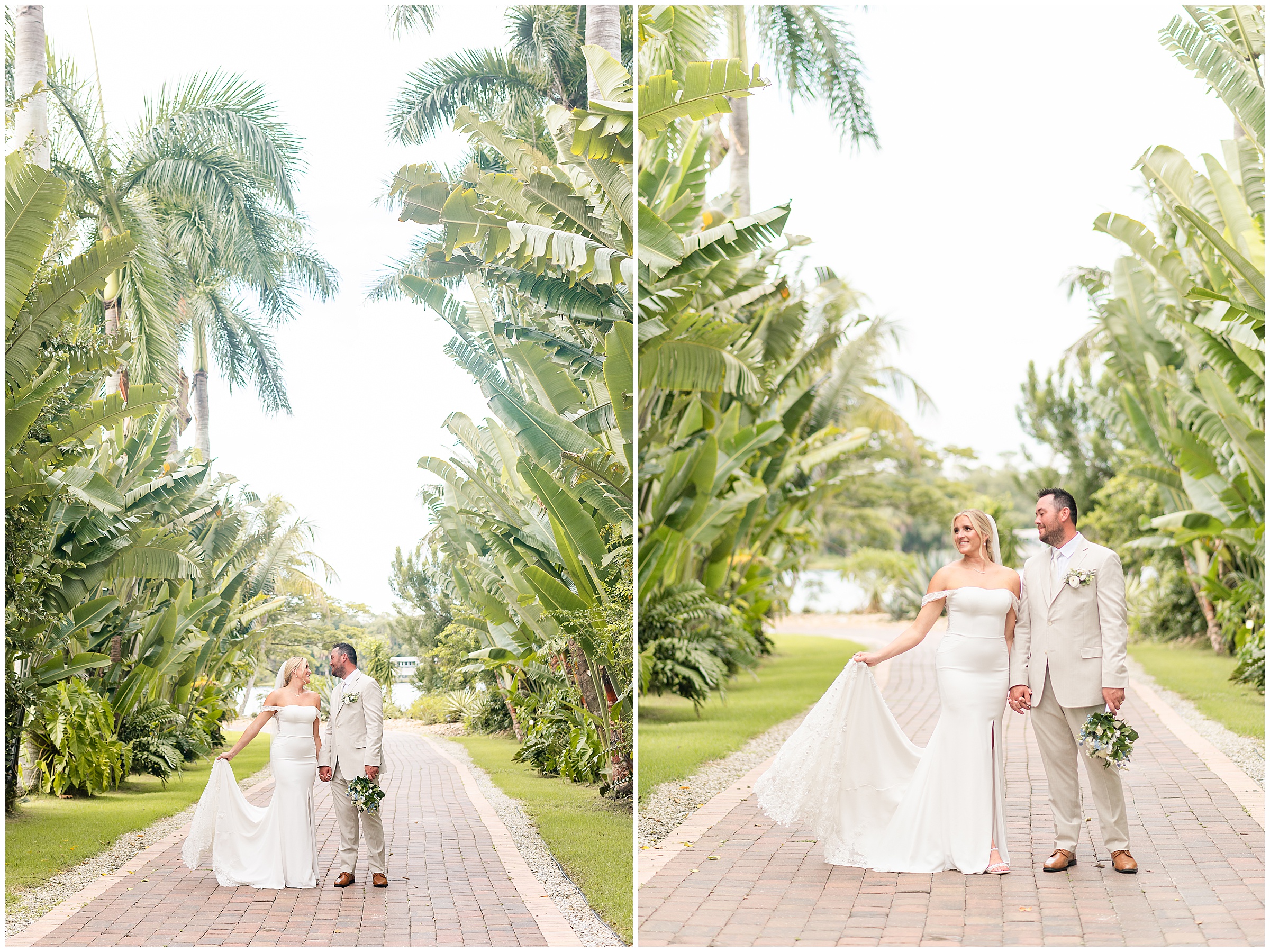 Grace River Island Resort Wedding - Bride and Groom