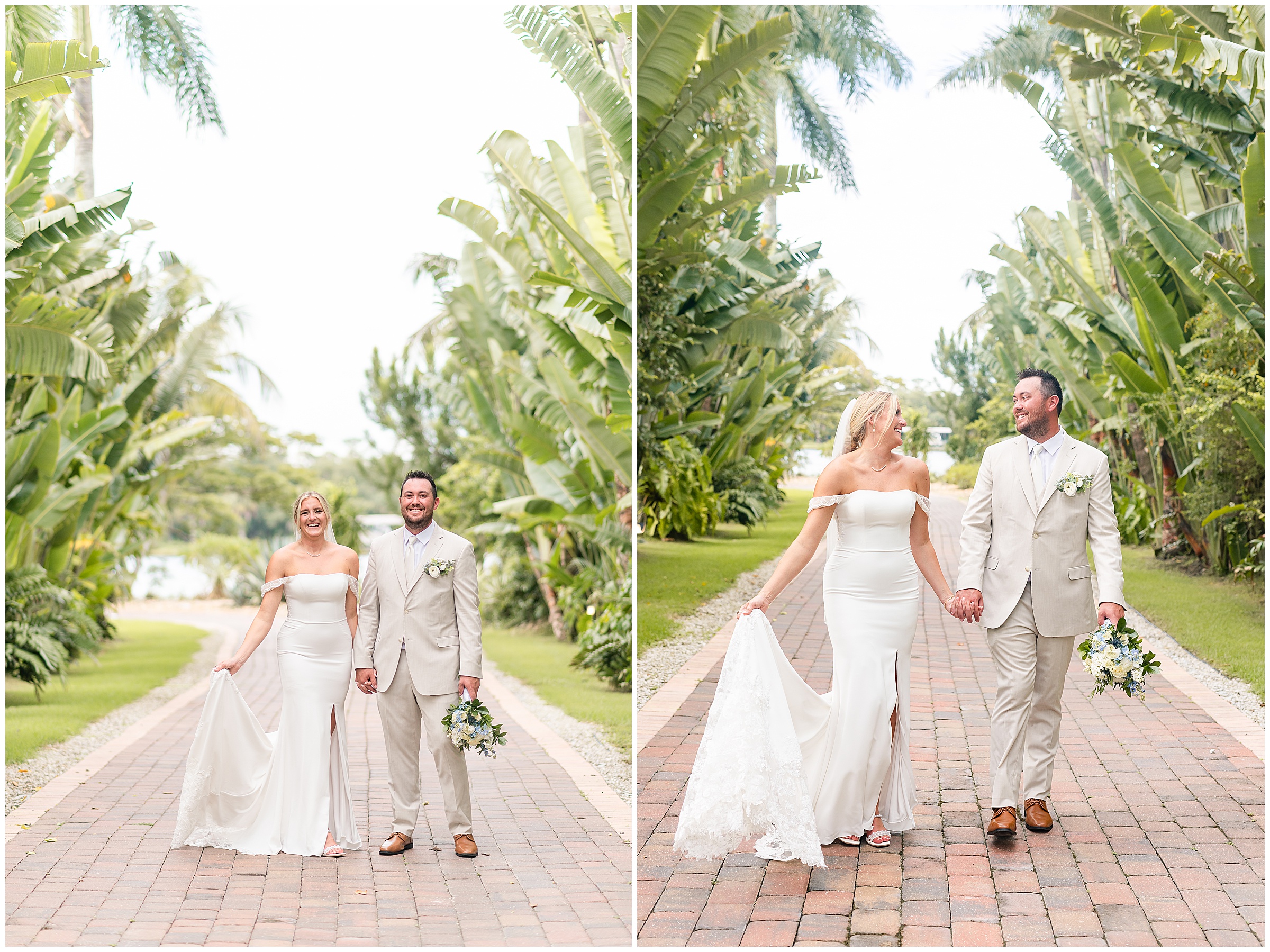 Grace River Island Resort Wedding - Bride and Groom