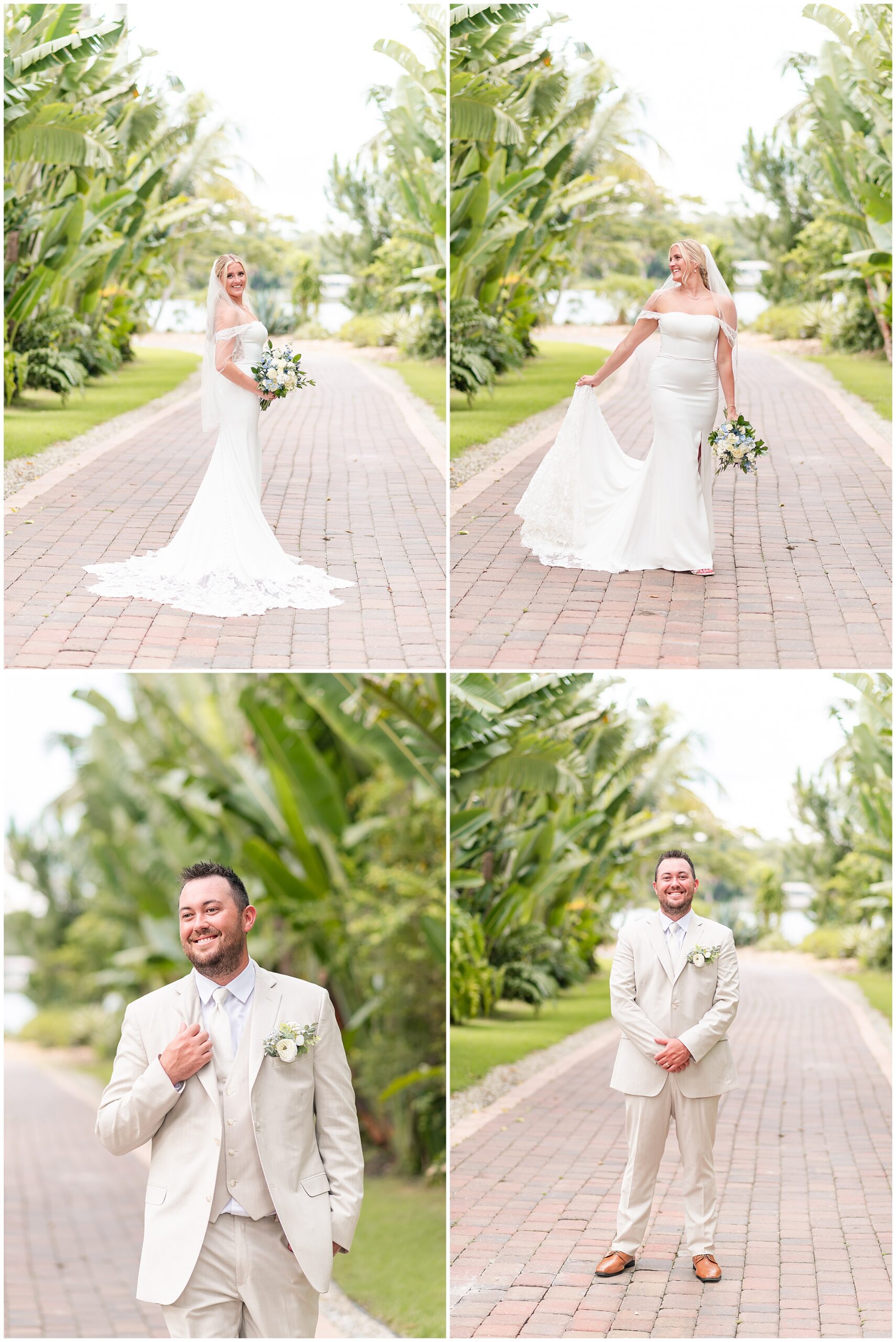 Grace River Island Resort Wedding - Bride and Groom