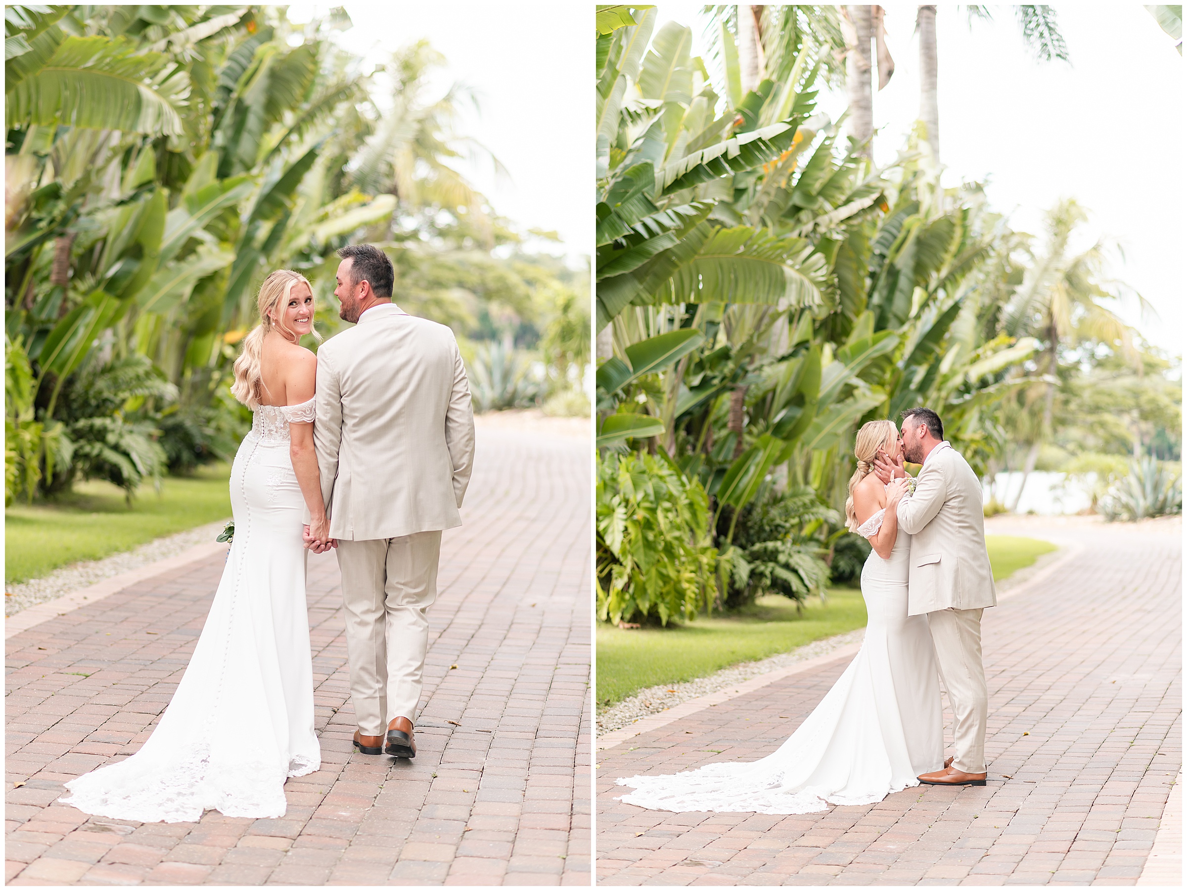 Grace River Island Resort Wedding - Bride and Groom