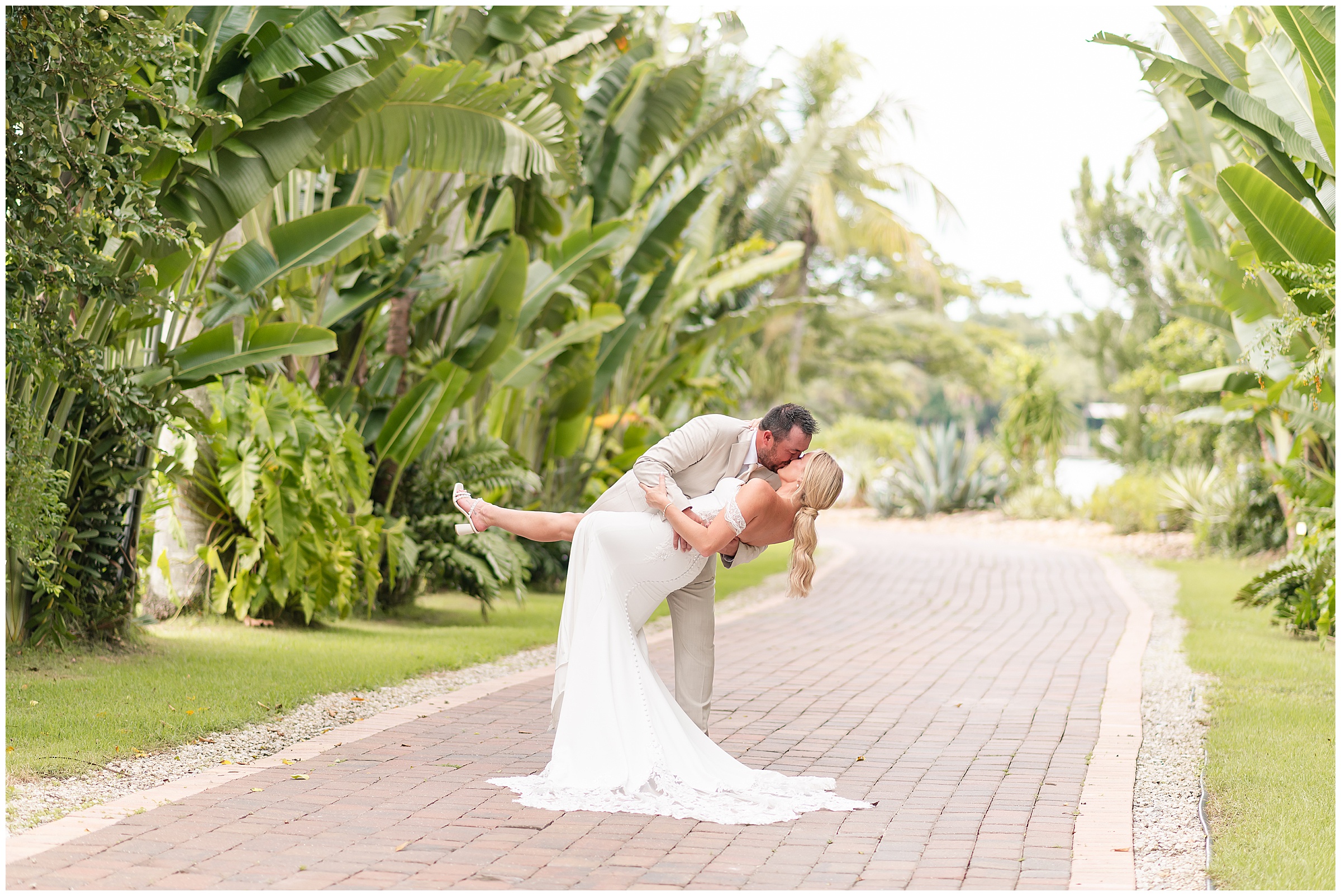 Grace River Island Resort Wedding - Bride and Groom