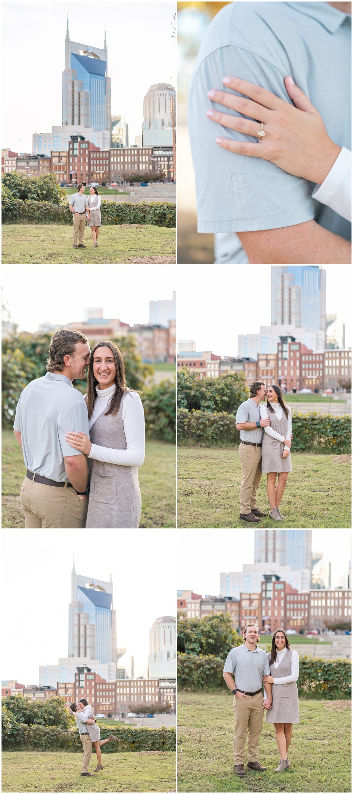 Downtown Nashville Engagement Session