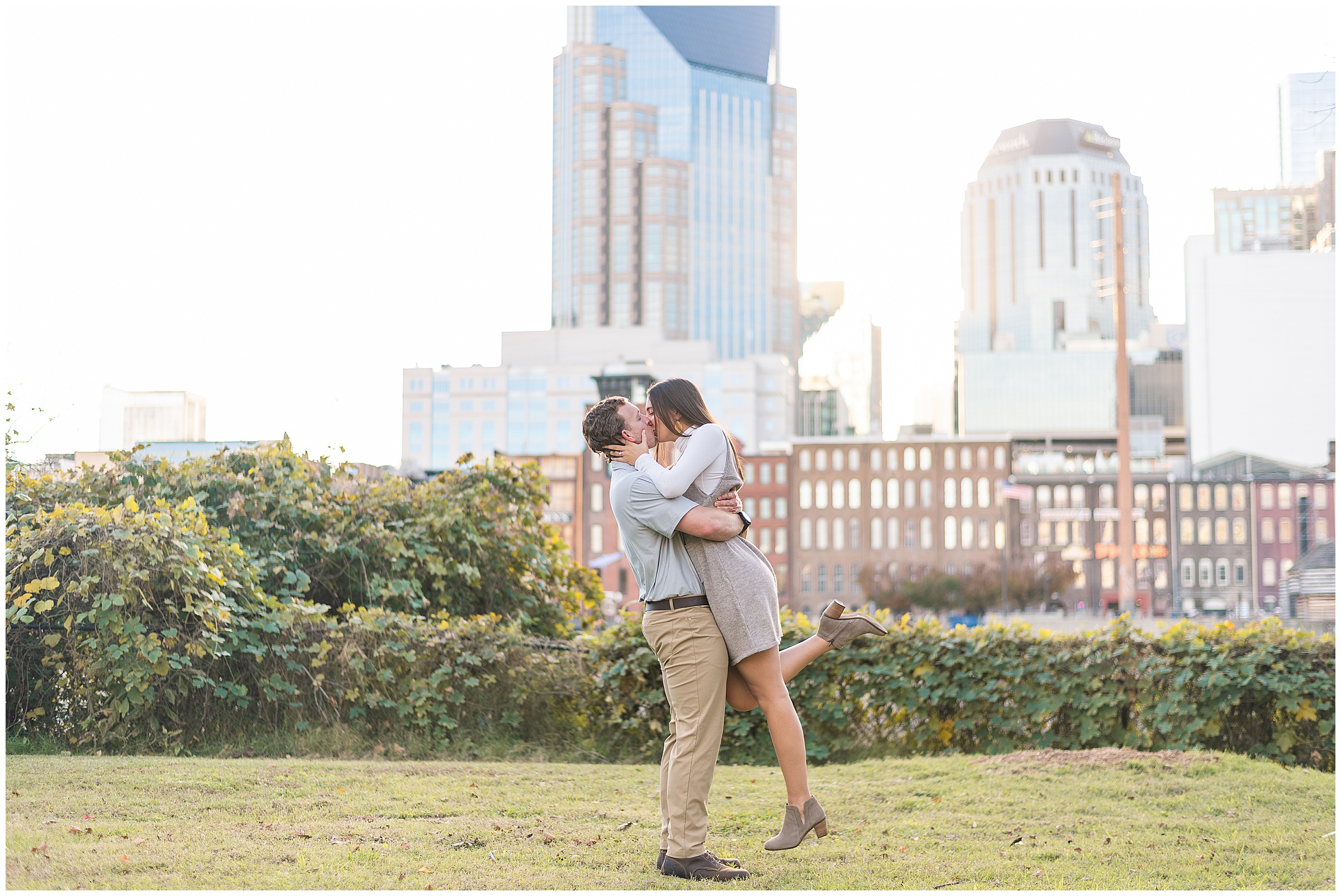 Downtown Nashville Engagement Session