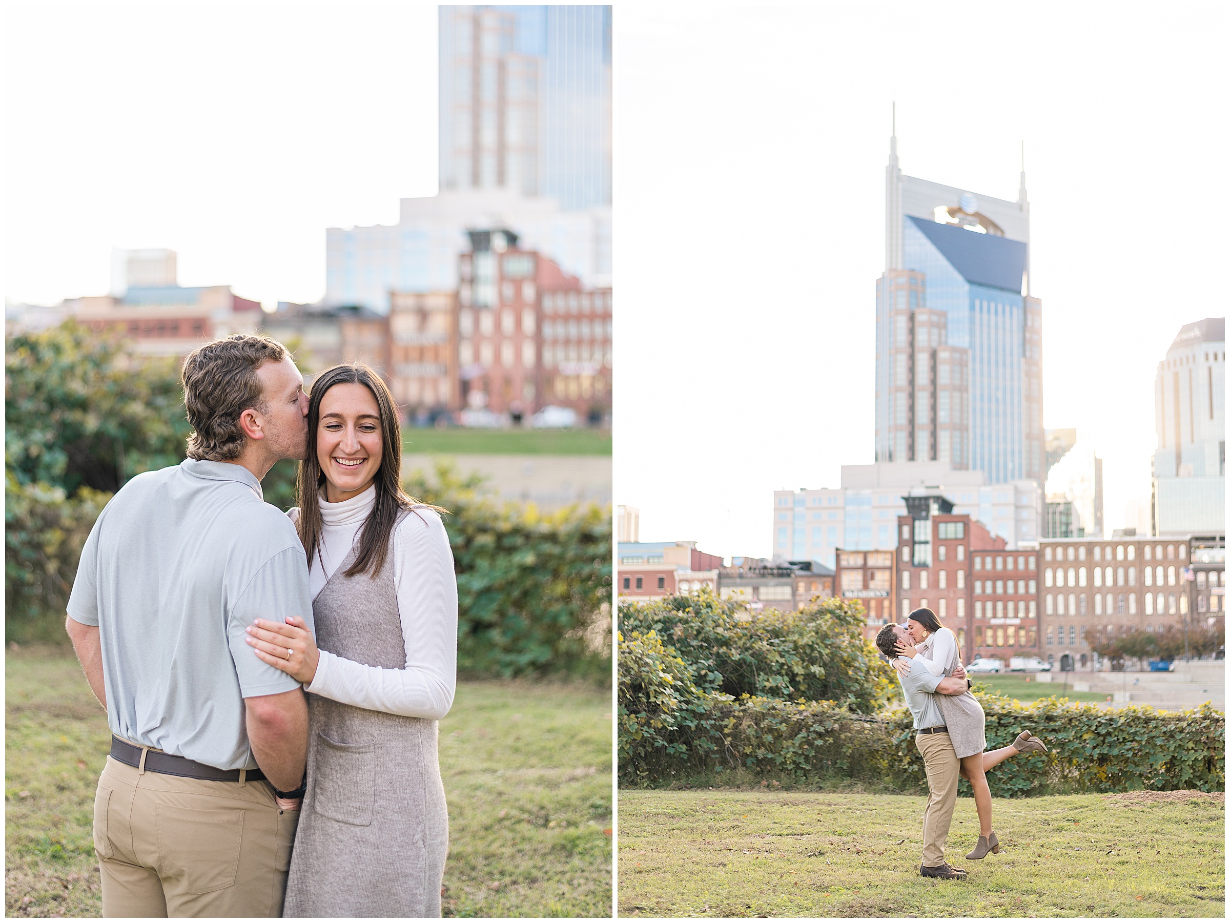 Downtown Nashville Engagement Session