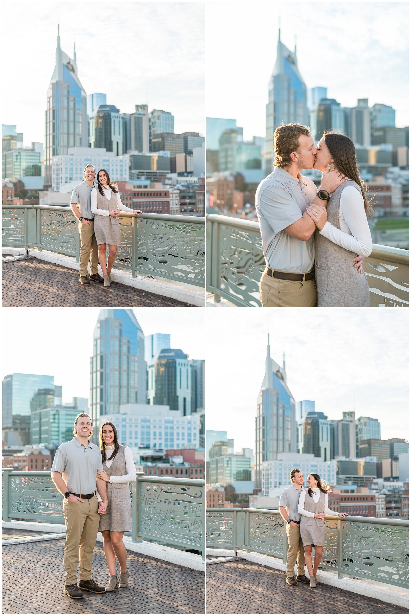 Downtown Nashville Engagement Session